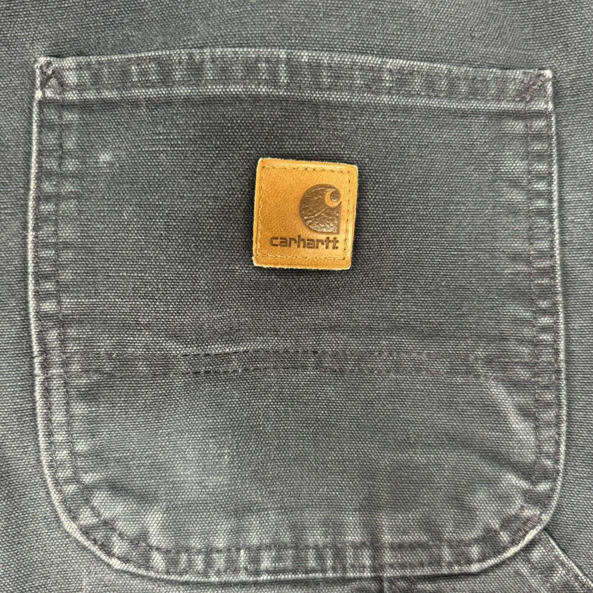 Carhartt × Vintage VITNAGE CARHARTT UTILITY WORK PANT NAVY BLUE Size US 34 / EU 50 - 4 Thumbnail