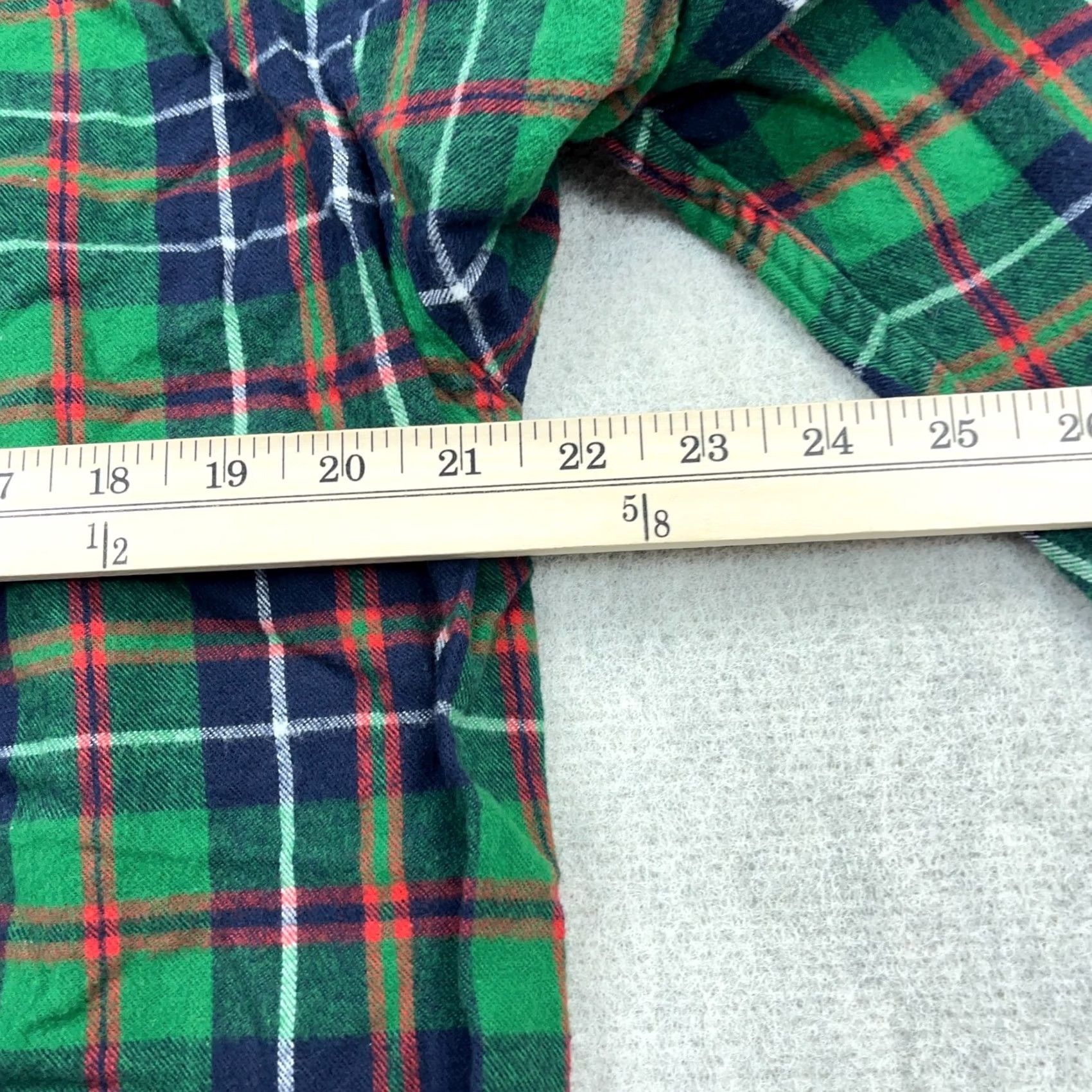 Vintage LL Bean Flannel Shirt Men Medium Green Plaid Traditional Fit Button Up Camp B2 Size US M / EU 48-50 / 2 - 6 Thumbnail