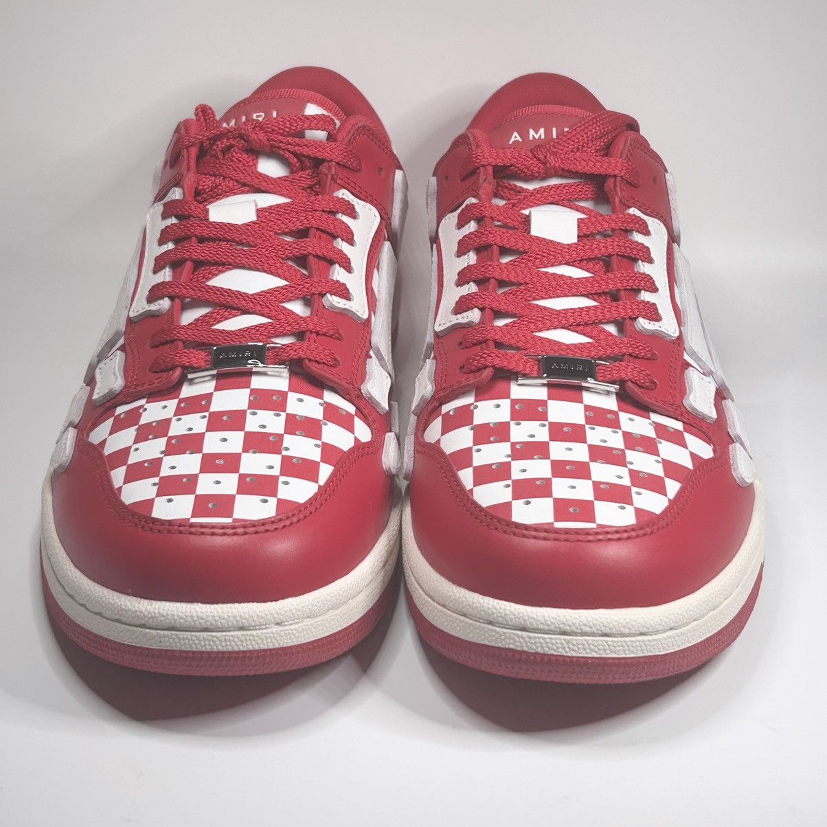 Amiri New Amiri Men's Checkered Skel Sneaker Size 10US/43EU Size US 10 / EU 43 - 2 Thumbnail