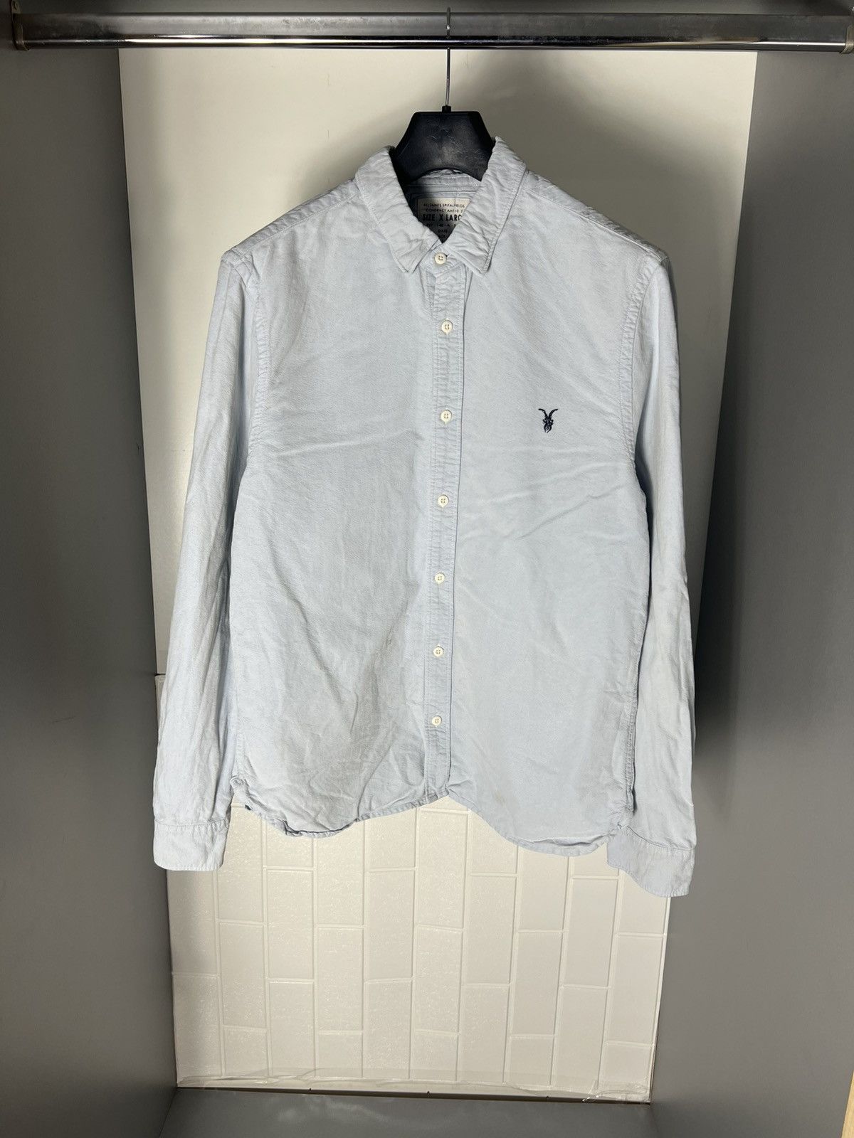 Allsaints × Vintage VERY RARE ALLSAINTS SPITALFIELDS LONG SLEEVE SHIRT DESIGNER Size US XL / EU 56 / 4 - 1 Thumbnail