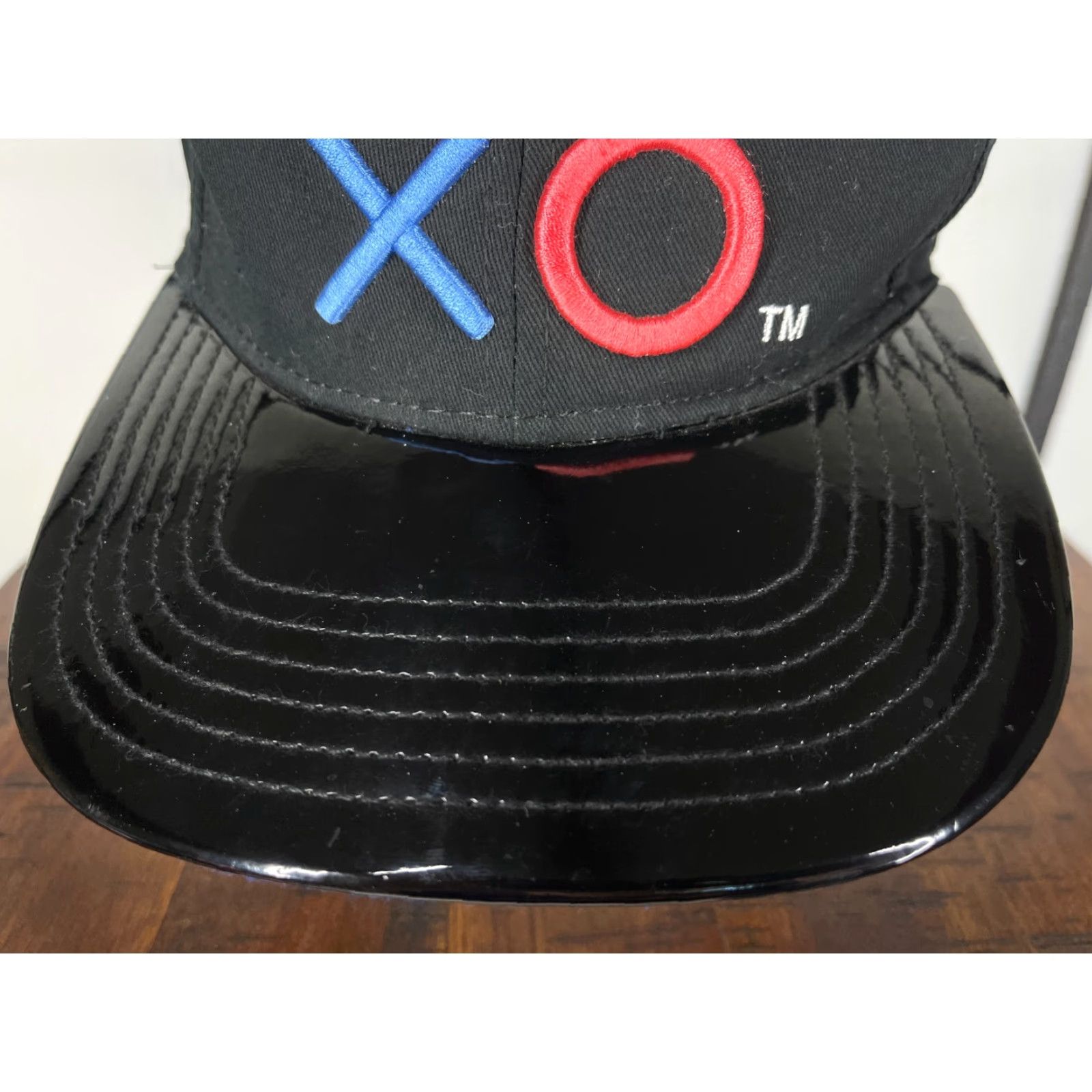 Vintage PlayStation Hat Cap Snap Back Adult One Size Black Logo Size ONE SIZE - 3 Thumbnail