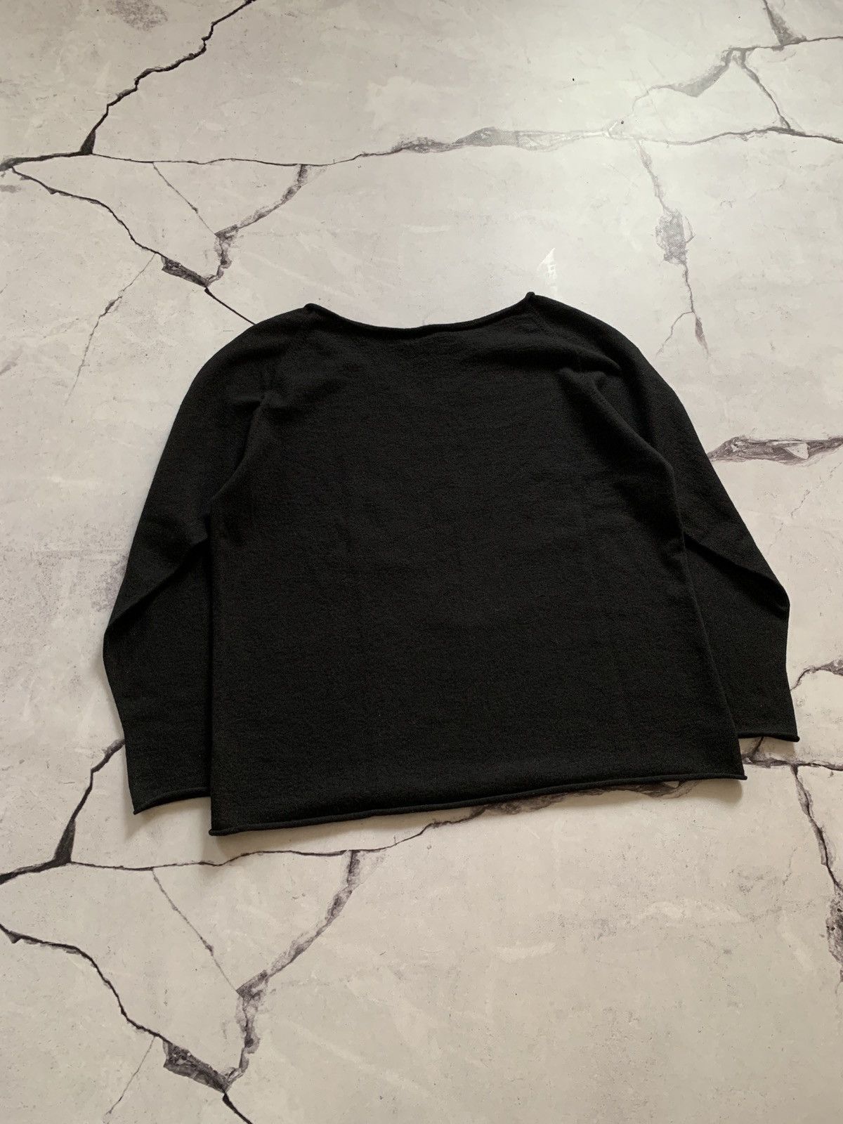 Designer Annette Görtz Avant Garde V Neck Relaxed Sweater Size M / US 6-8 / IT 42-44 - 7 Thumbnail