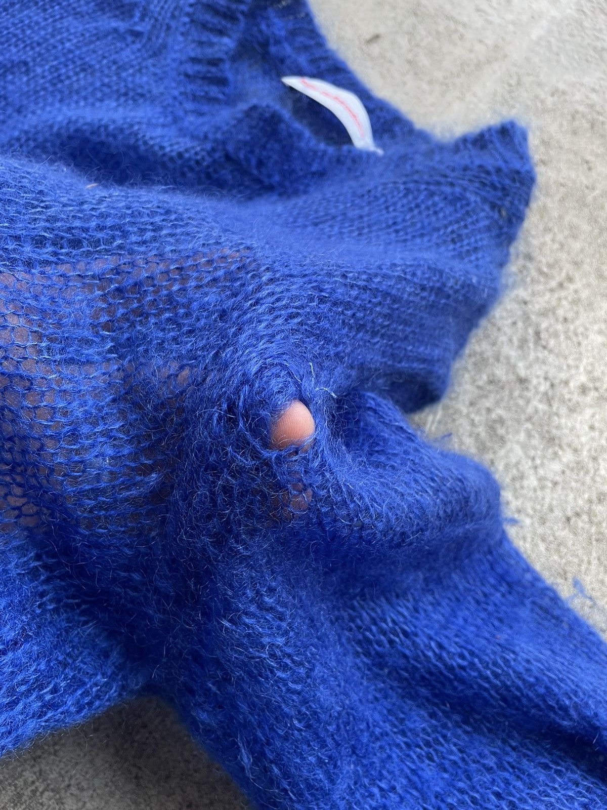 Walter Van Beirendonck Walter Van Beirendonck Mohair Silk Knit Size US L / EU 52-54 / 3 - 5 Thumbnail