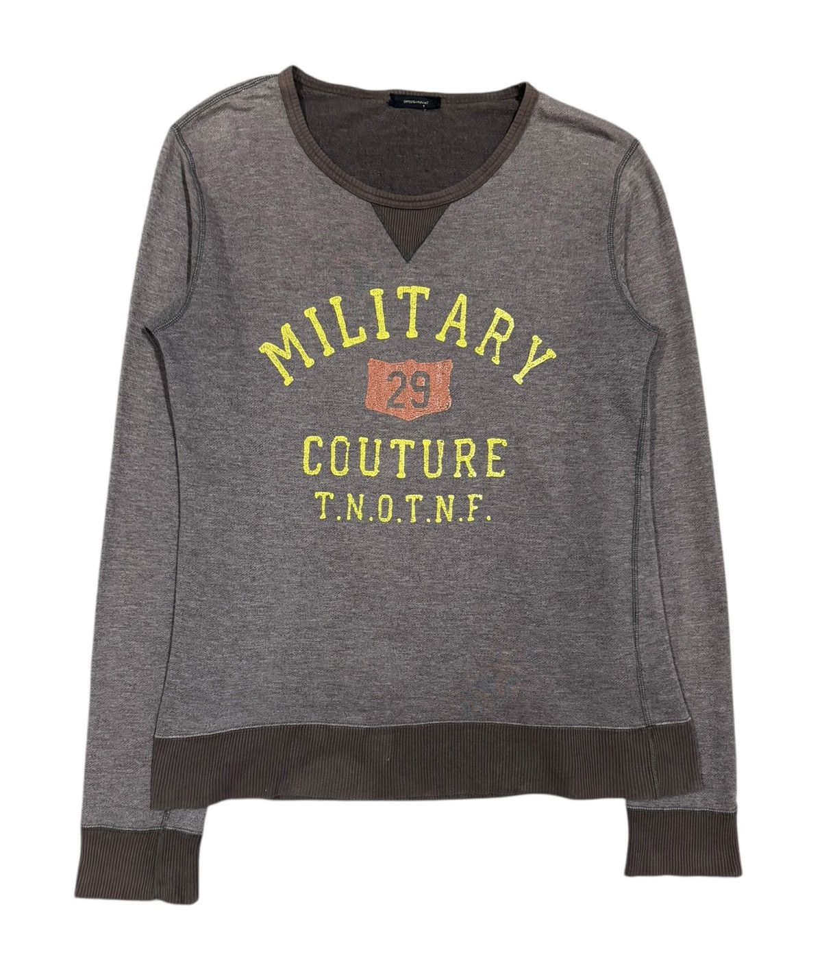 5351 POUR LES HOMMES 291295 Homme Military Couture Pullover 