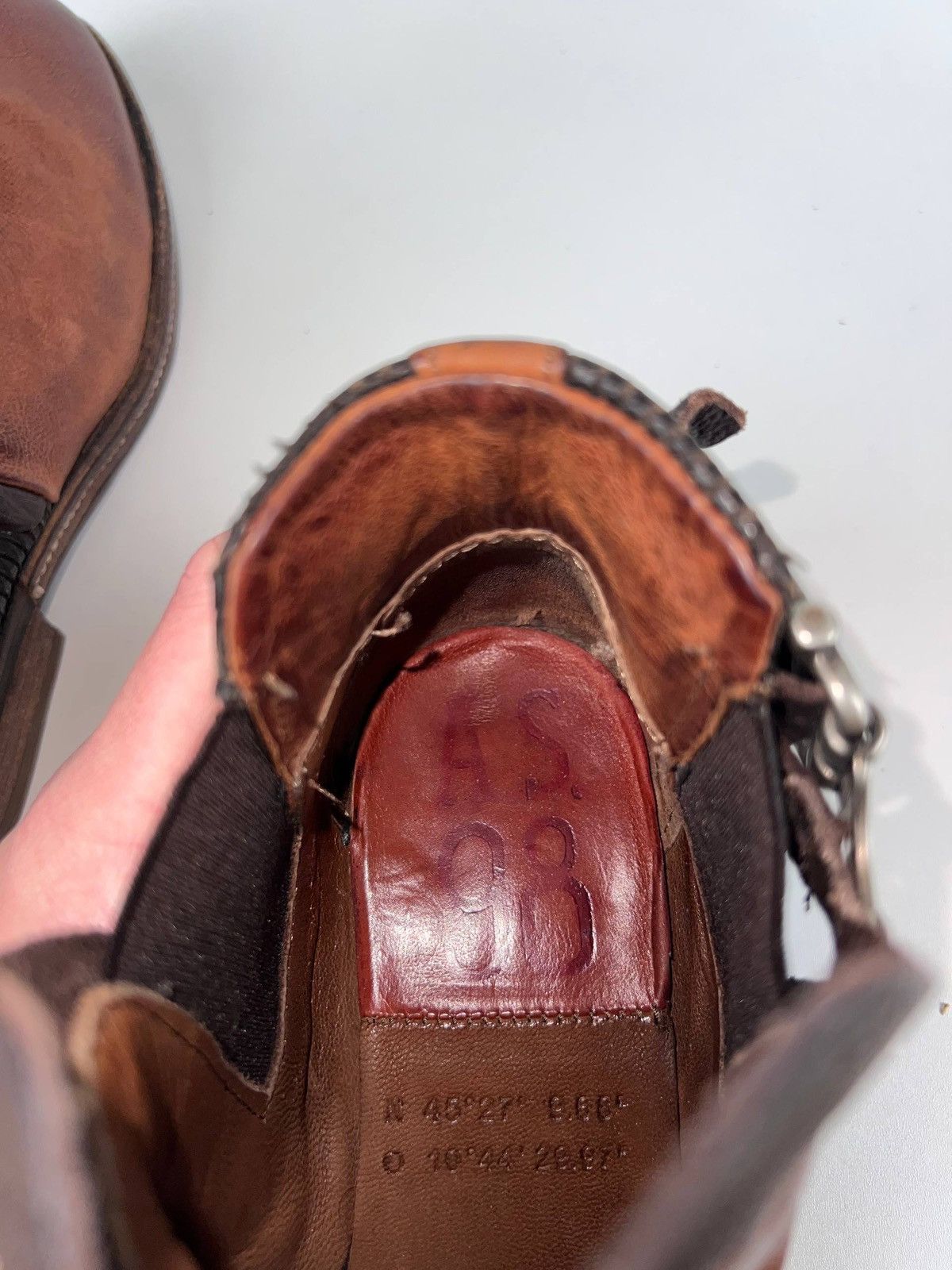 A.S.98 A.S.98 chelsea ankle boots leather size 38 Size US 7 / IT 37 - 8 Thumbnail