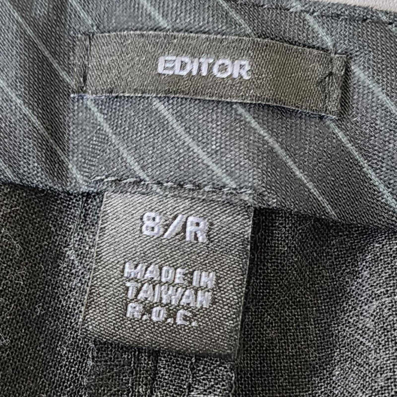 Express Express Size 8 Dark Grey Gray Dress Pants Size 30" / US 8 / IT 44 - 3 Thumbnail