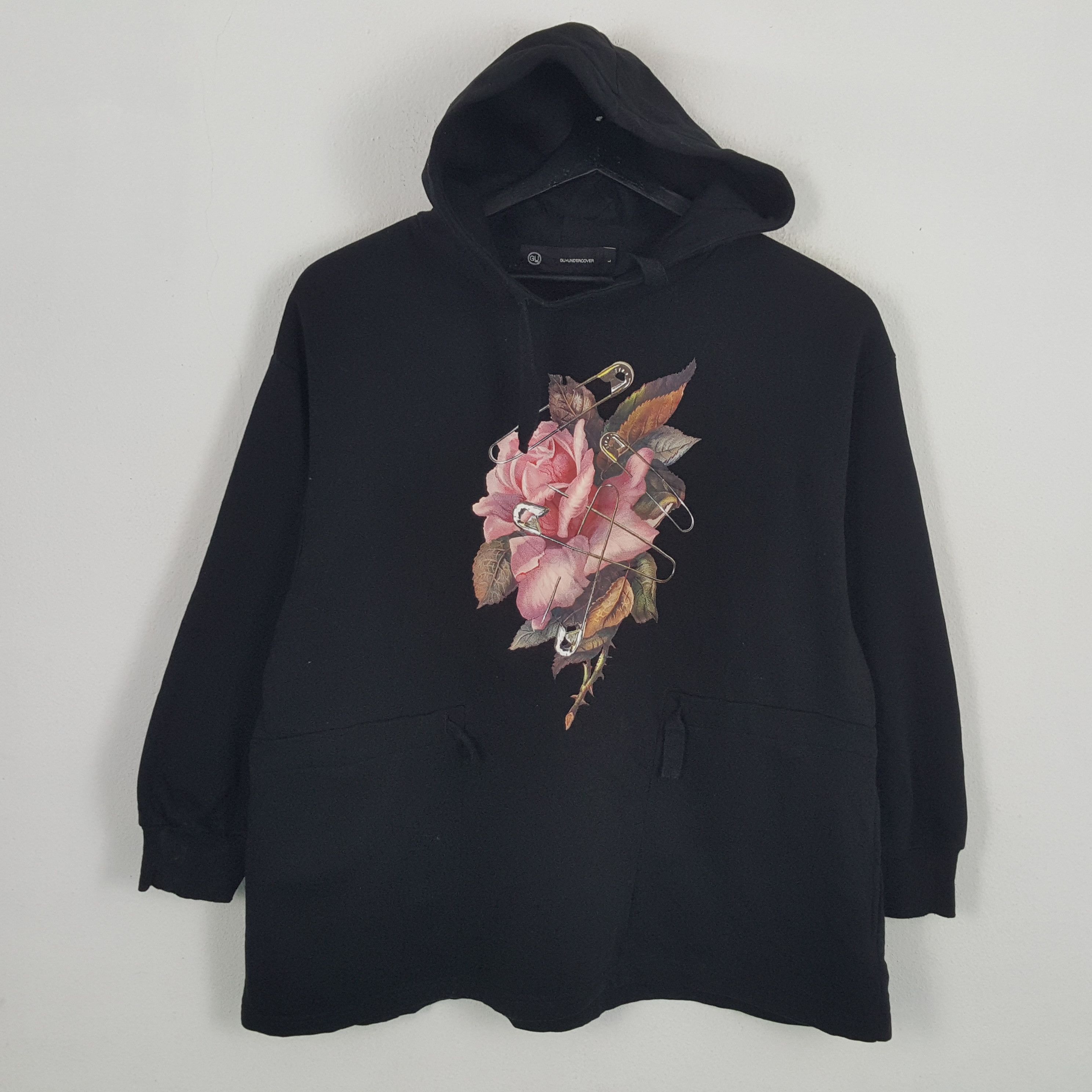GU × Japanese Brand × Undercover GU x UNDERCOVER Streetwear Custom Logo Style Hoodies Size US XL / EU 56 / 4 - 3 Thumbnail