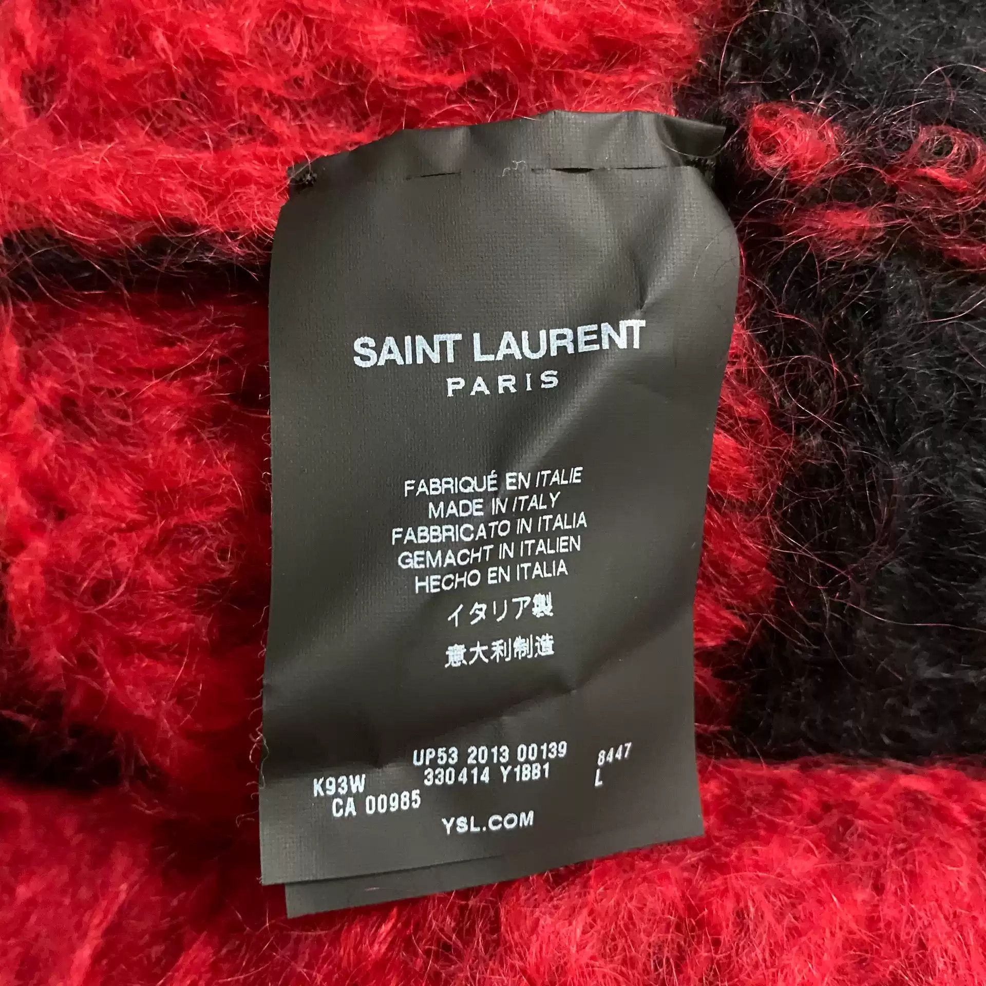 Saint Laurent Paris Saint Laurent Original New 13Fw Sweater Size L-2505 Size US L / EU 52-54 / 3 - 5 Thumbnail