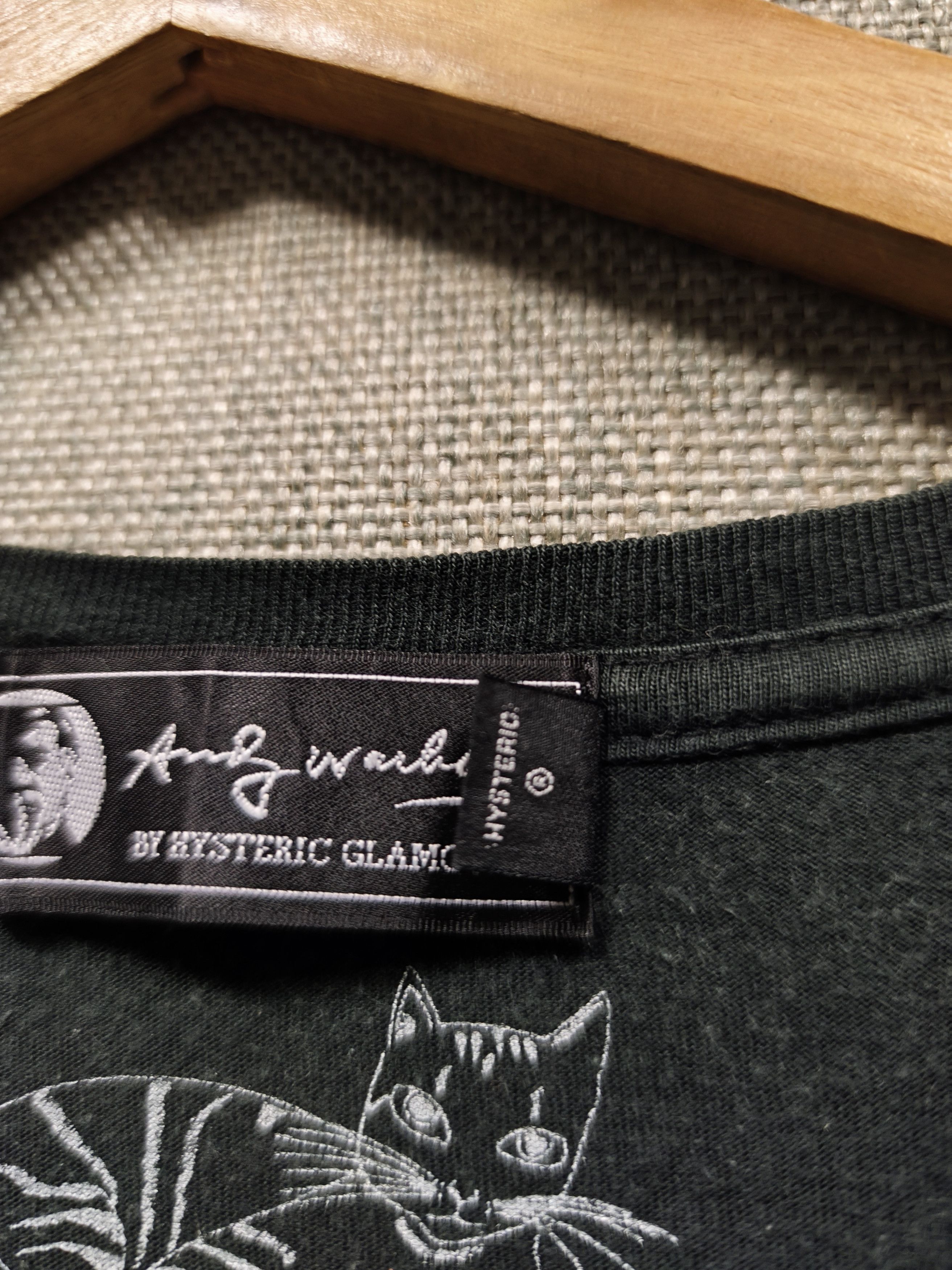 Andy Warhol × Hysteric Glamour × Japanese Brand T shirt Hysteric Glamour x Andy Warhol Size US S / EU 44-46 / 1 - 8 Thumbnail