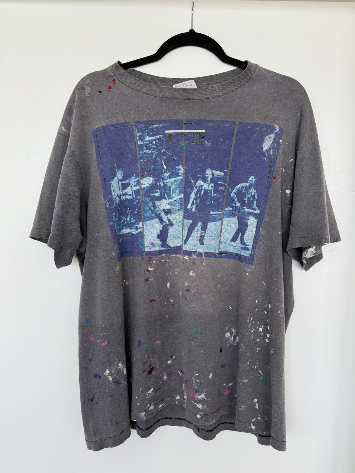 Vintage U2 1987 Size US XL / EU 56 / 4 - 1 Thumbnail