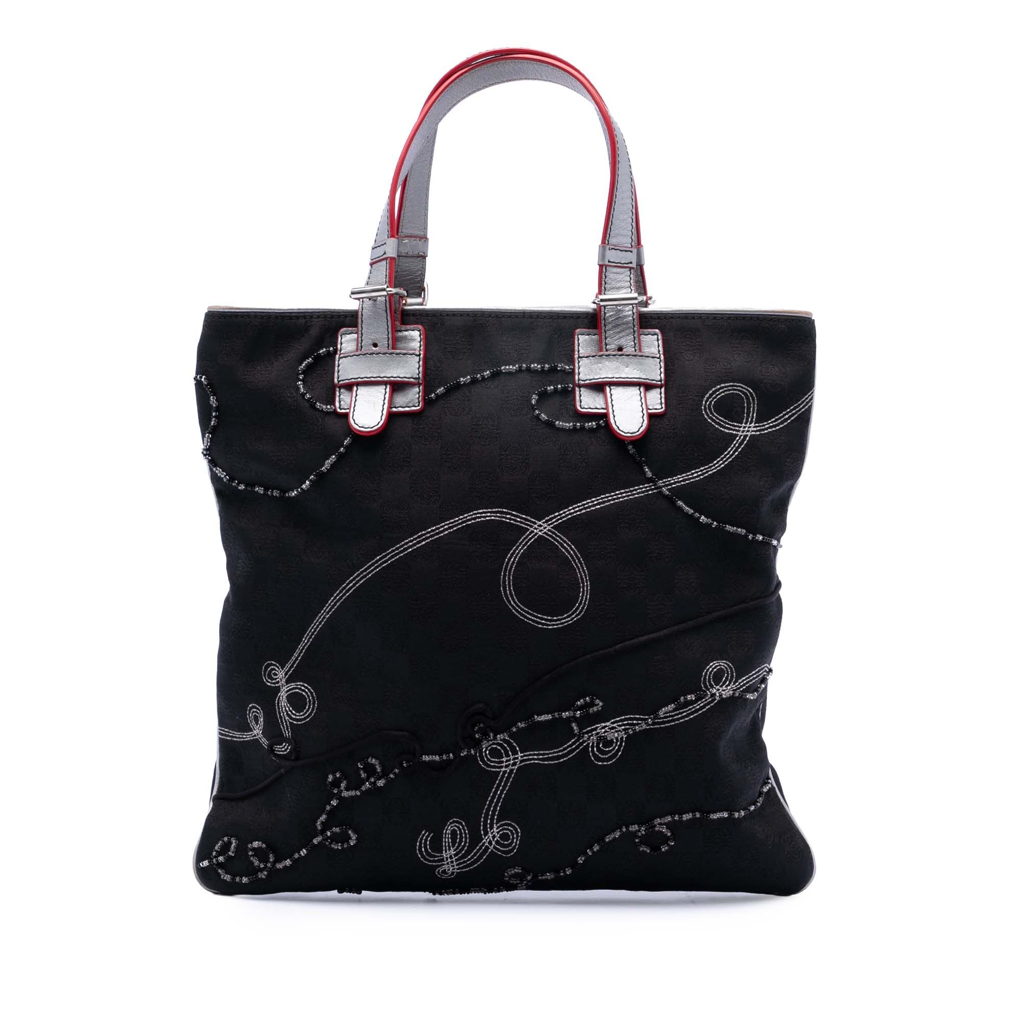 Loewe LOEWE Anagram Beaded Jacquard Tote Size ONE SIZE - 1 Thumbnail