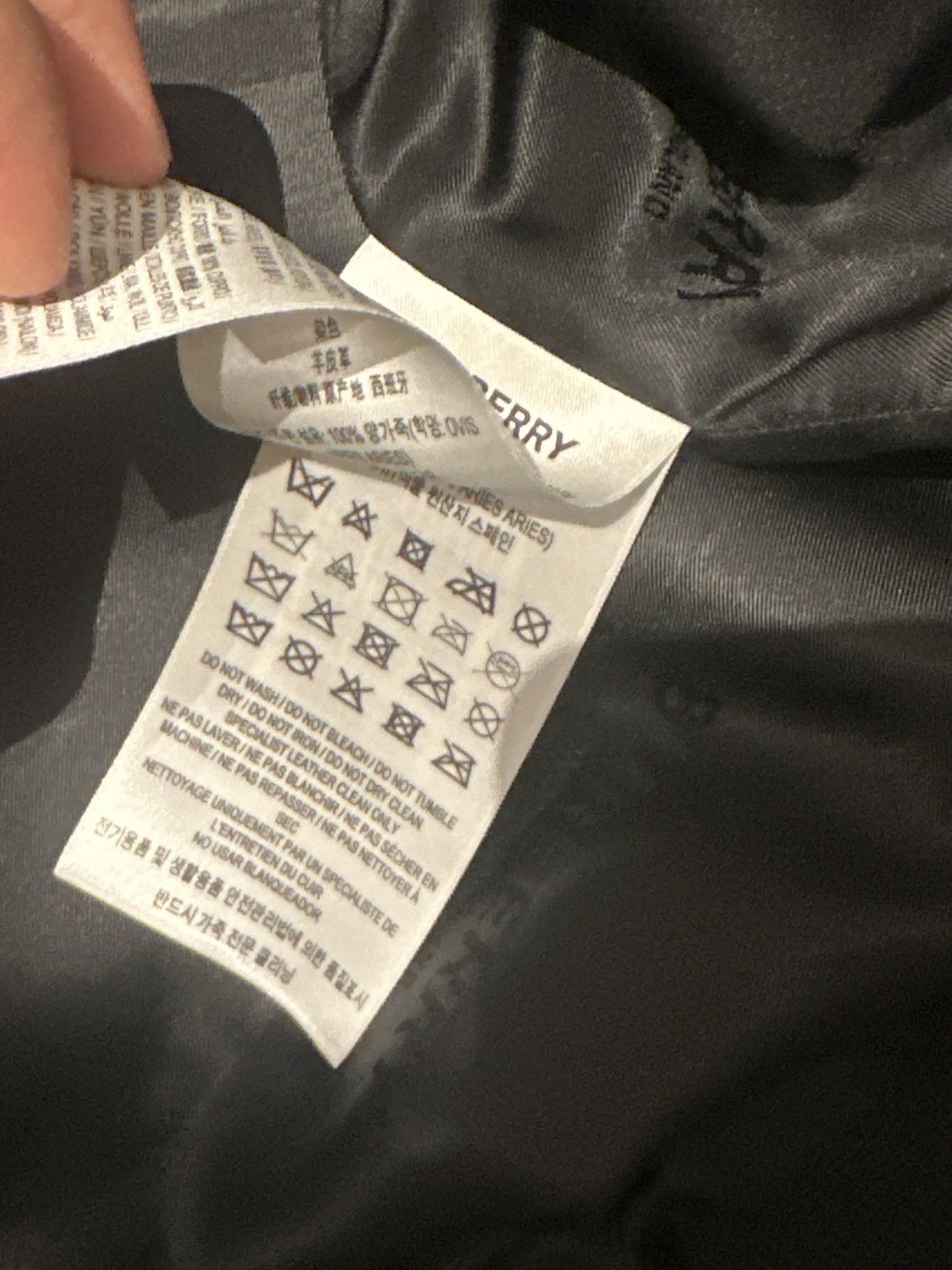 Burberry Burberry Leather Jacket Size US M / EU 48-50 / 2 - 9 Thumbnail