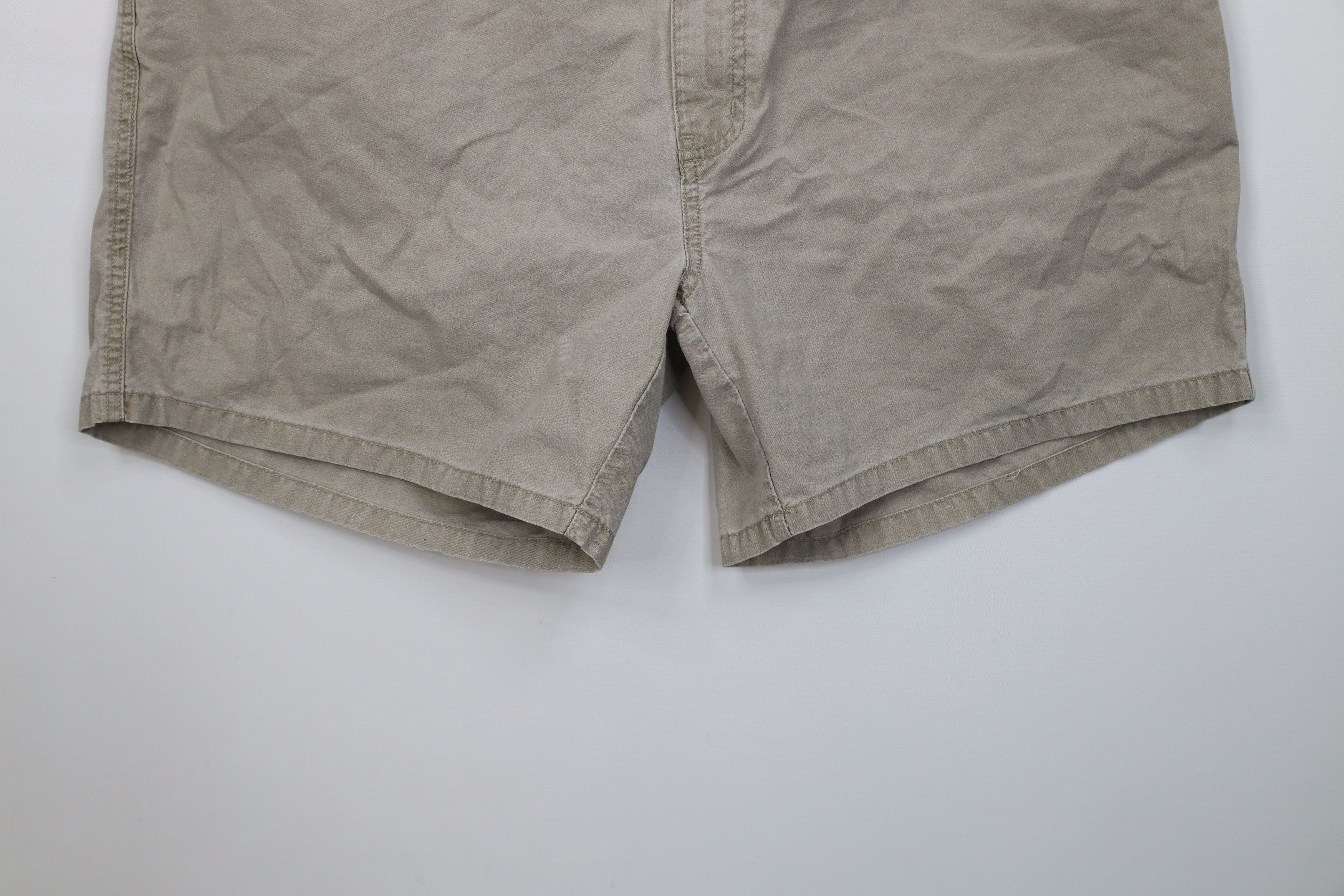 Vintage Vintage 90s Streetwear Stonewash Above Knee Chino Shorts Size US 36 / EU 52 - 4 Thumbnail