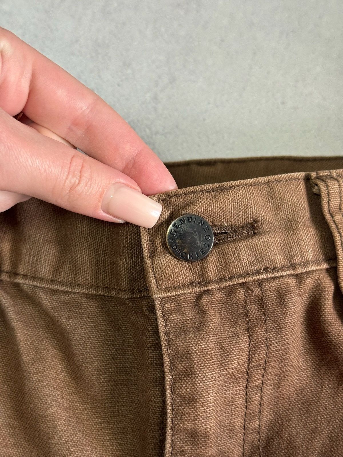 Dickies Dickies Carpenter Denim Pants Straight Brown 34x34 90s Size US 34 / EU 50 - 6 Thumbnail
