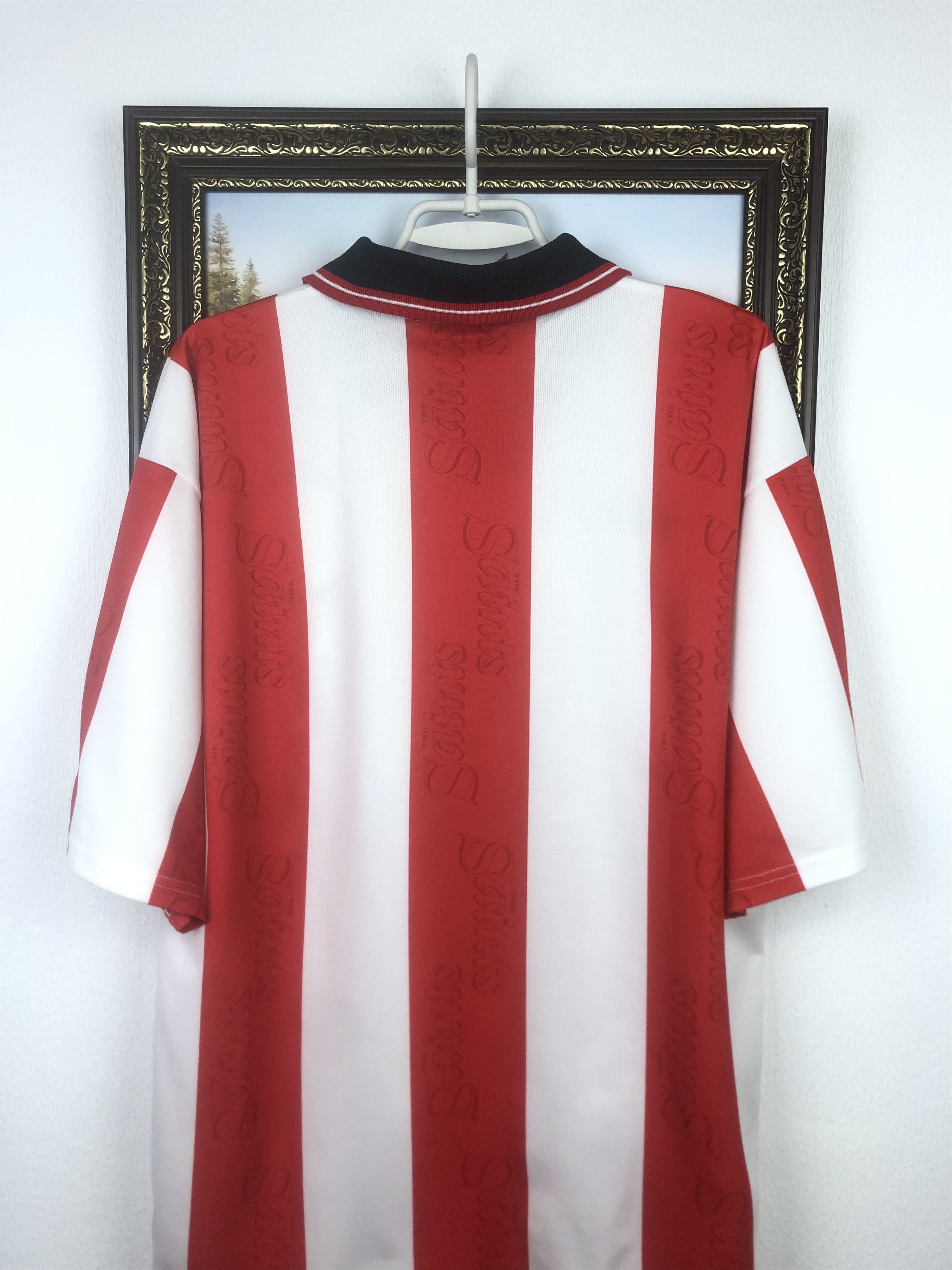 Vintage Southampton football shirt 1997 Soccer Jersey Pony Trikot Size US XL / EU 56 / 4 - 7 Thumbnail