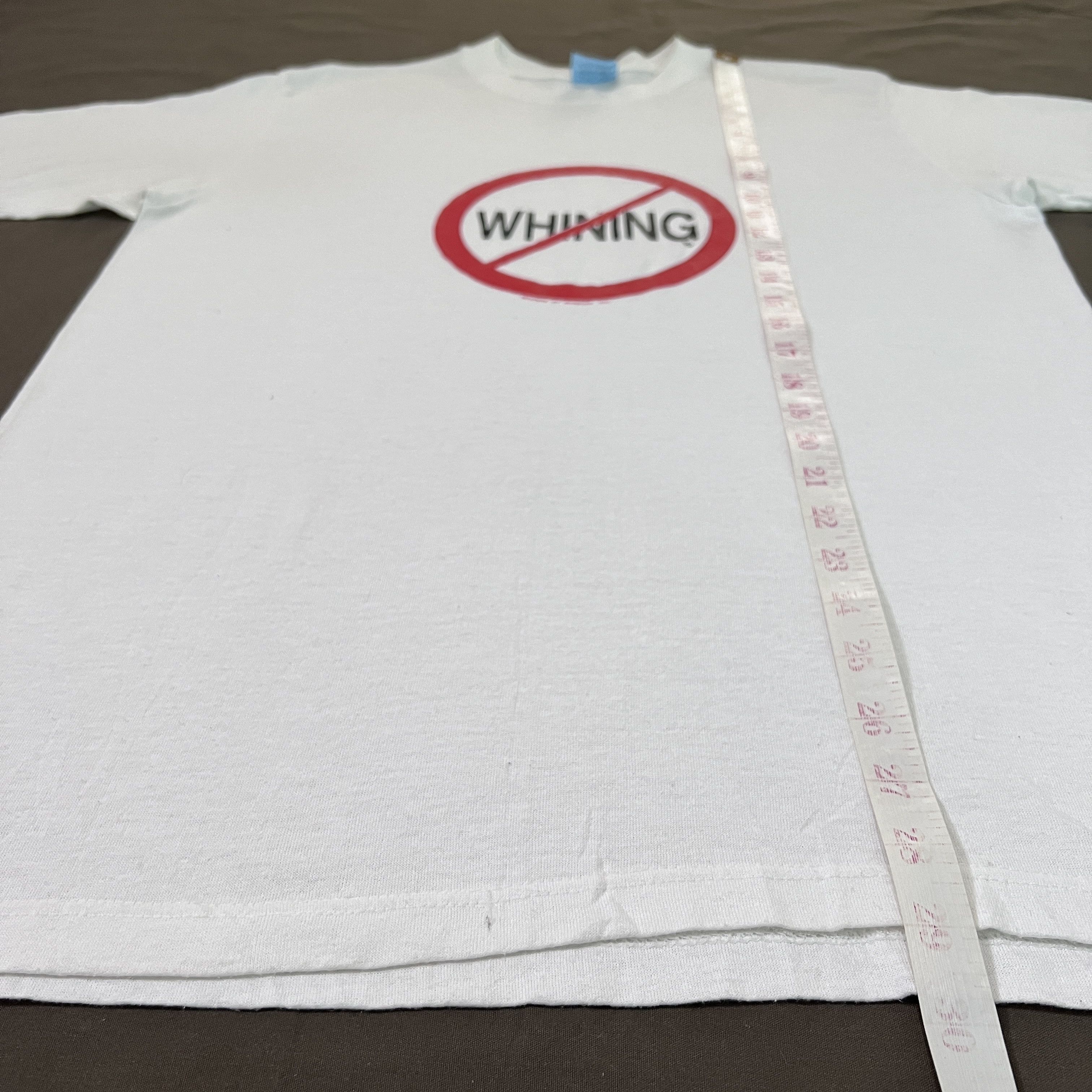 Vintage Vintage 90s No Whining Tee Size US L / EU 52-54 / 3 - 7 Thumbnail