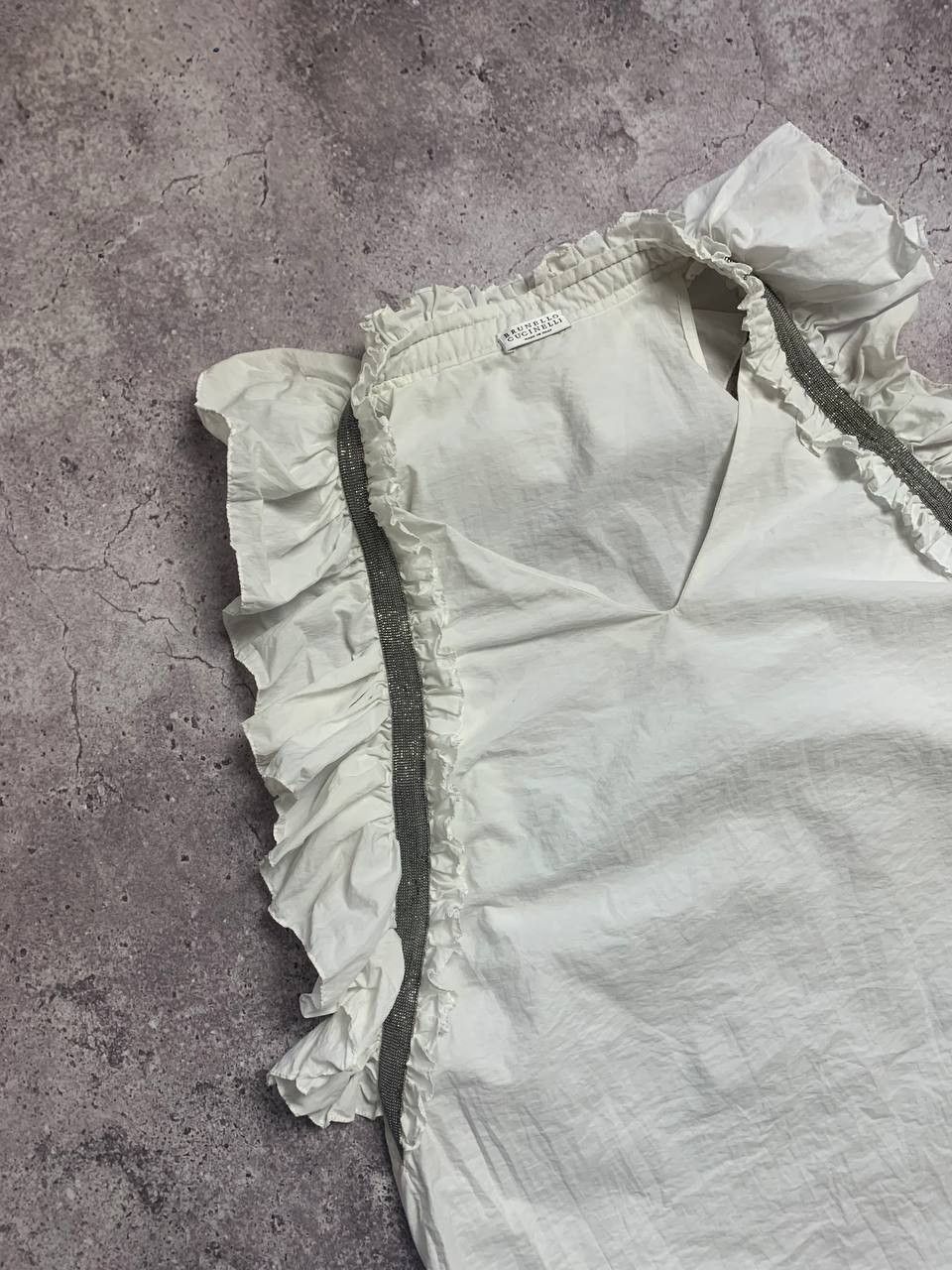 Brunello Cucinelli Blouse Brunello Cucinelli Luxury Size M / US 6-8 / IT 42-44 - 2 Thumbnail