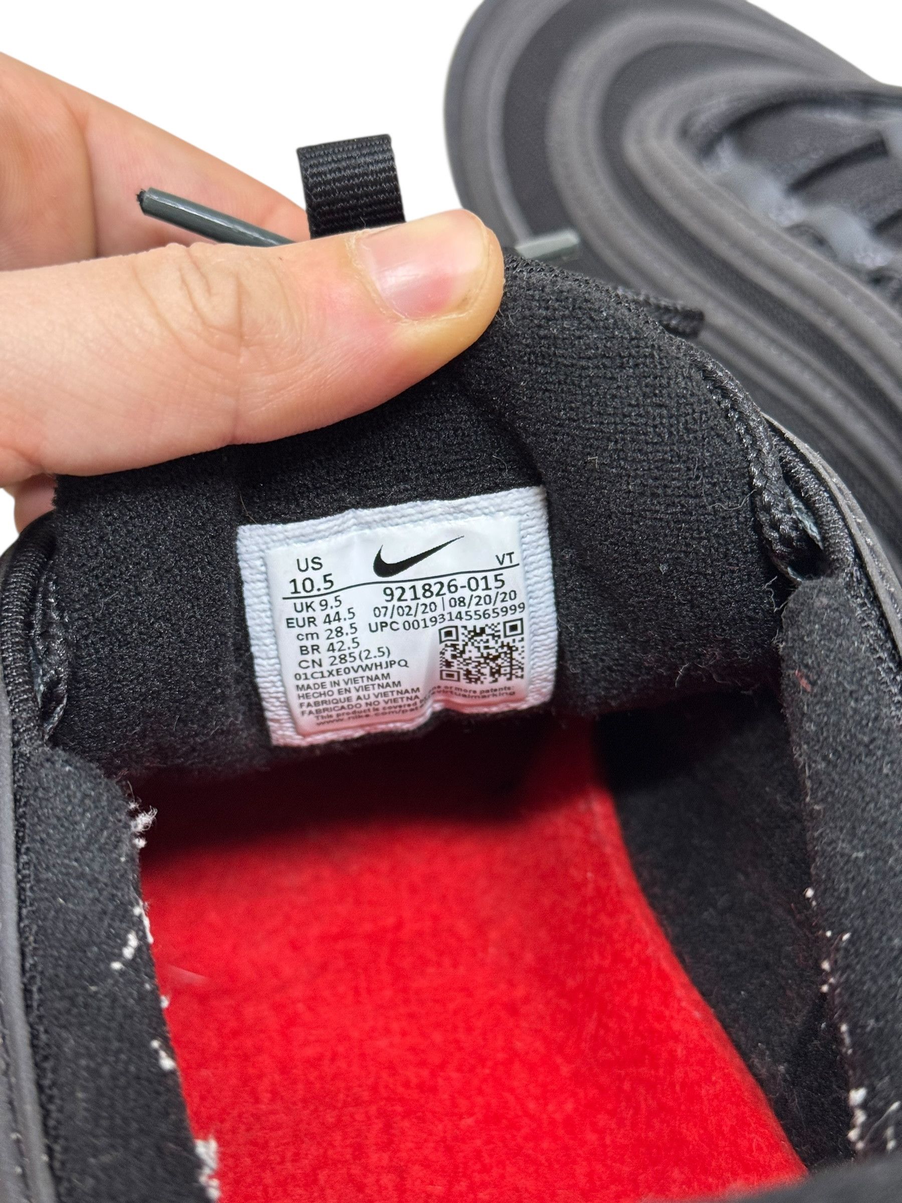 Nike Nike Mschf Lil Nas X Satan Black Air Max 97 Size US 10.5 / EU 43-44 - 8 Thumbnail