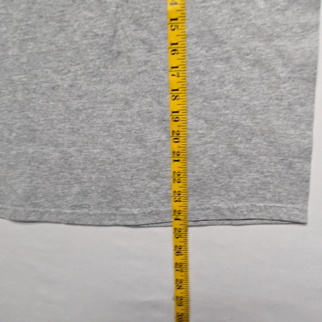 Anvil Vintage Eureka Montana Graphic Gray V-Neck Small T-Shirt 90s Size S / US 4 / IT 40 - 6 Thumbnail