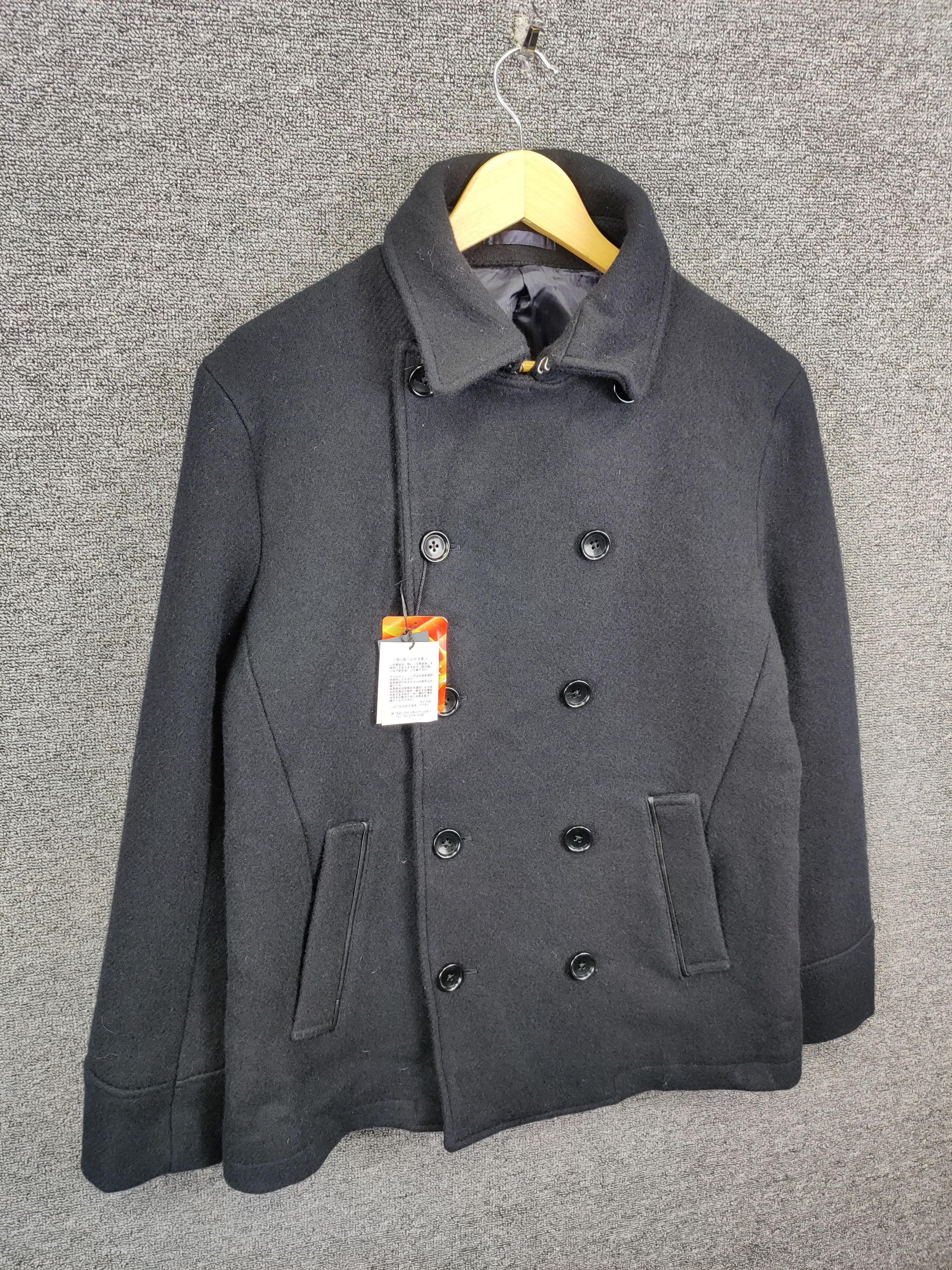 Tornado Mart Vintage Zero By Tornado Mart Wool Double Breasted Coat Size US M / EU 48-50 / 2 - 5 Thumbnail