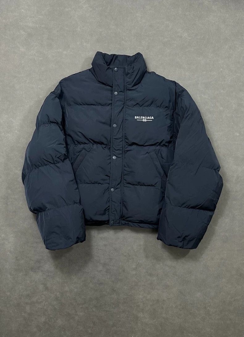 Balenciaga Balenciaga Embroidered BB Letter Cotton Coat-yf Size US M / EU 48-50 / 2 - 1 Thumbnail