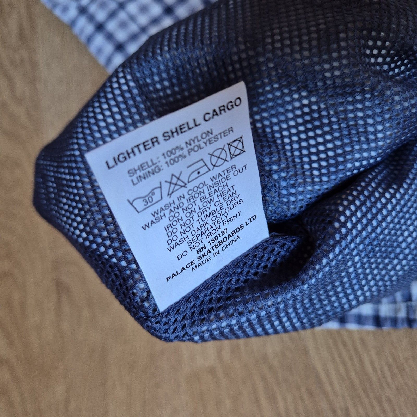 Palace Palace Lighter Shell Cargo Blue Check Small Brand New SS24 Size US 30 / EU 46 - 6 Thumbnail