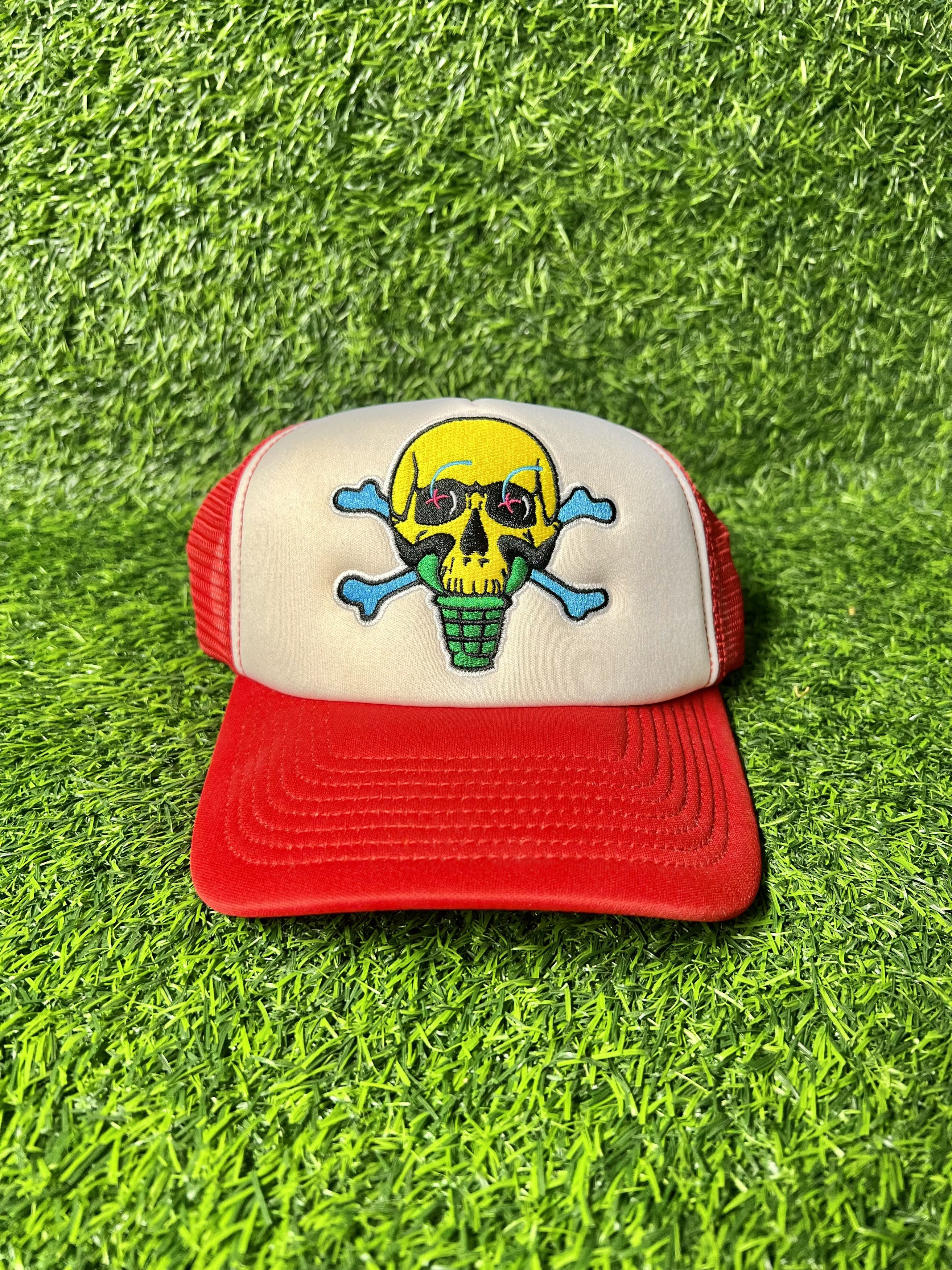 Icecream Ice Cream Skully Trucker Hat Size ONE SIZE - 1 Thumbnail