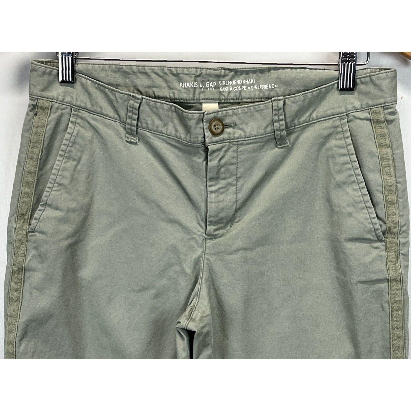 Gap Gap Chino Pants Womens Green Size 6 Size 28" / US 6 / IT 42 - 3 Thumbnail