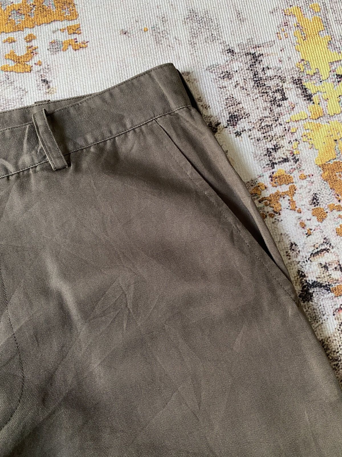 Yohji Yamamoto Y’s Yohji Yamamoto Olive Green Military Design Pant Size US 32 / EU 48 - 9 Thumbnail