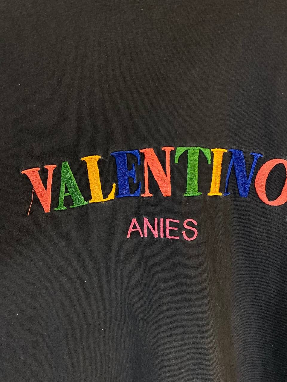 Vintage vintage valentino anies embroided tee nice design Size US M / EU 48-50 / 2 - 2 Thumbnail
