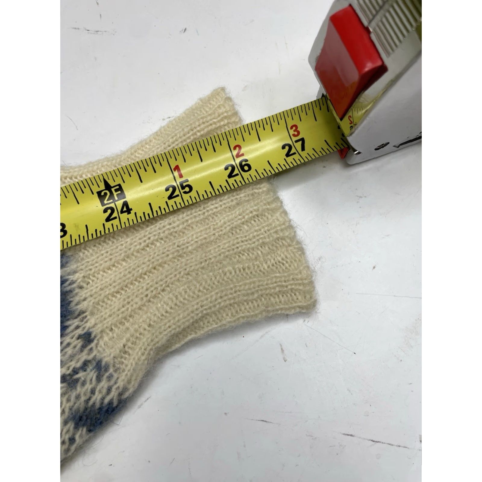 Vintage Hilda Ltd Sweater Shirt Womens Wool 100% Blue White Snowflake Iceland Winter Long Sleeve Turtleneck Pullover Casual Regular M Adult Womens Size M / US 6-8 / IT 42-44 - 5 Thumbnail