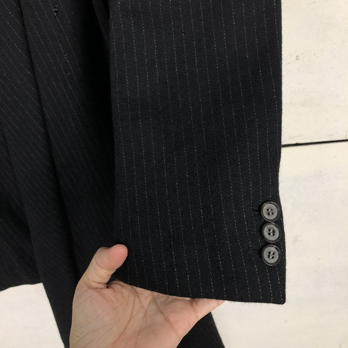 Maison MIHARA YASUHIRO 🔥RICH BLACK AVANT GARDE LONG HALF JACKET MIHARAYASUHIRO Size US M / EU 48-50 / 2 - 17 Thumbnail
