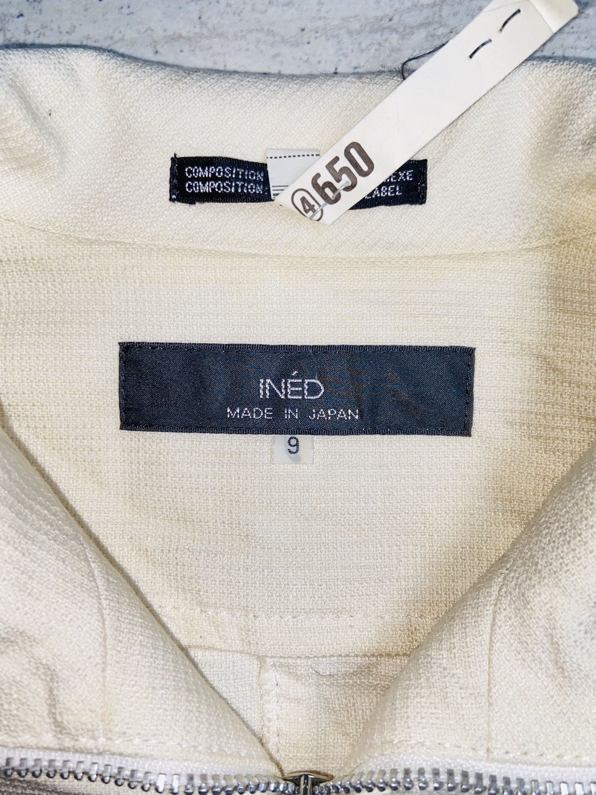 Yohji Yamamoto INED Made in Japan Zip Jacket Size US S / EU 44-46 / 1 - 6 Thumbnail