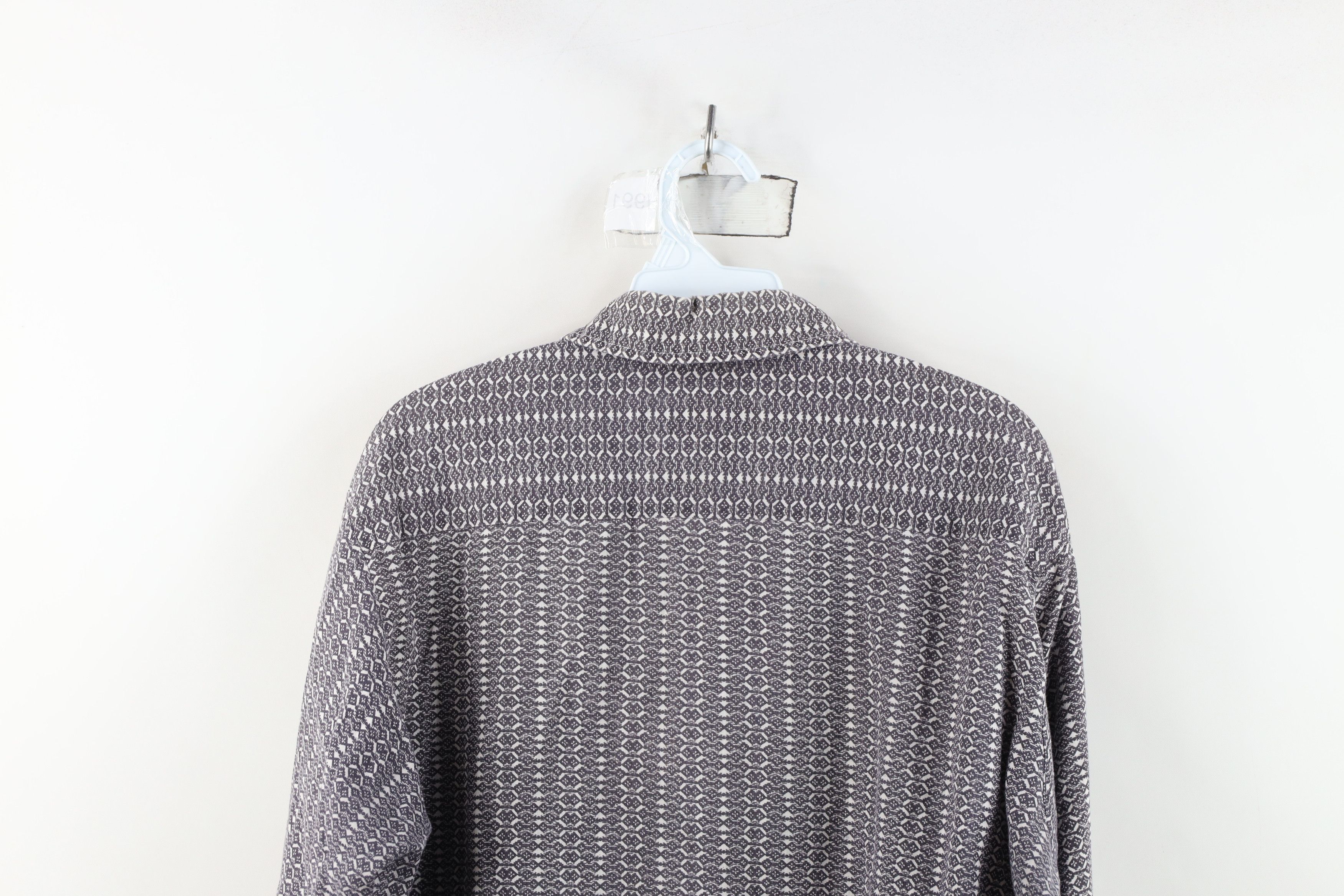 Vintage Vintage 60s 70s Mid Century Modern MCM Button Shirt USA Size US L / EU 52-54 / 3 - 14 Thumbnail
