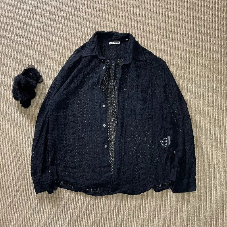 Our Legacy our legacy Coco hollow knitted carved shirt | Grailed