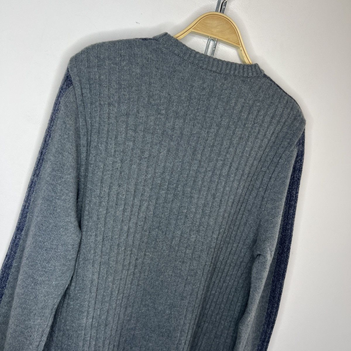Dolce & Gabbana × Hysteric Glamour × Vintage Dolce Gabbana Avant Garde Knit Rib Wool Sweater 00’s Size US M / EU 48-50 / 2 - 12 Thumbnail