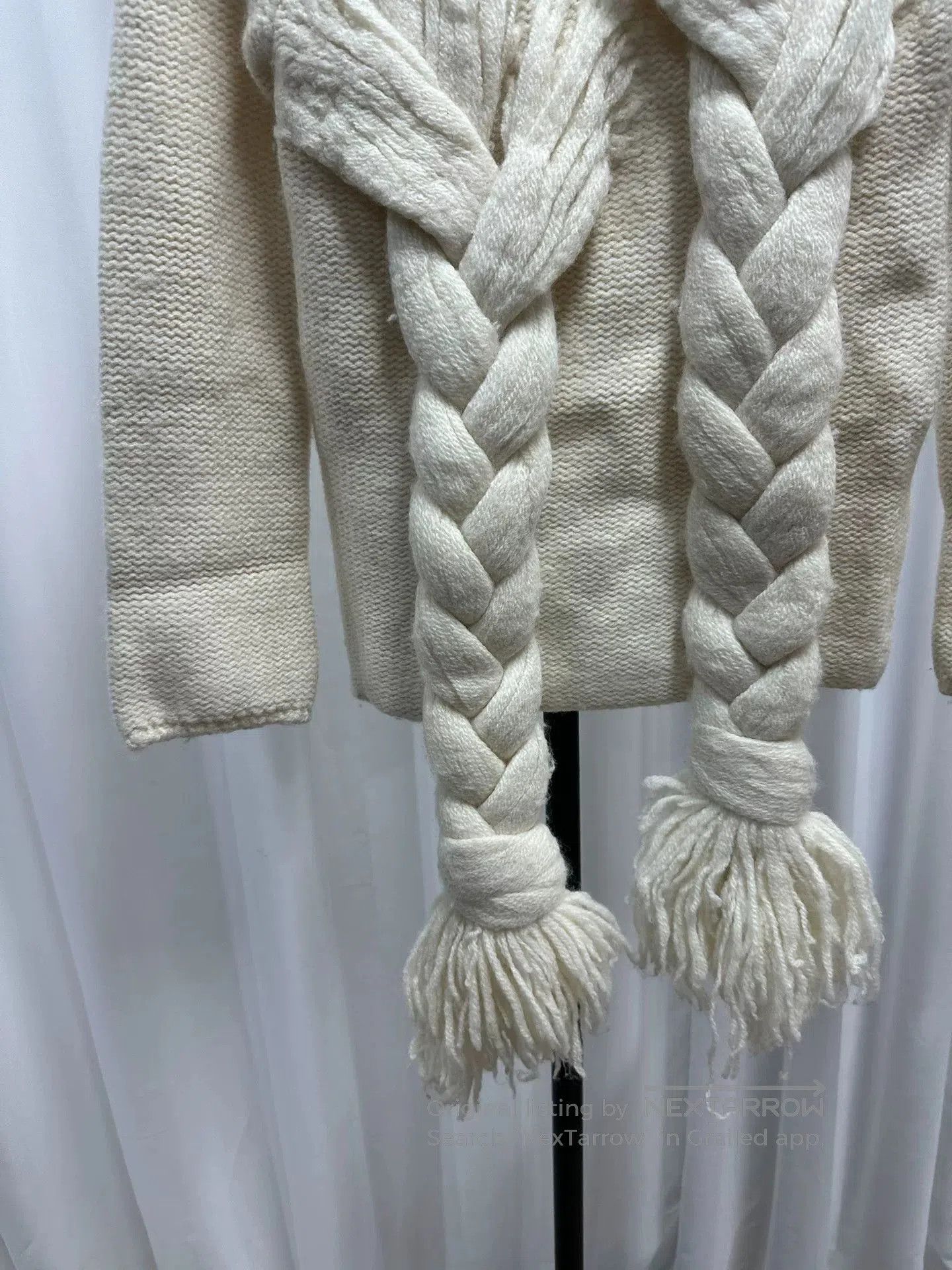 Comme des Garcons Comme des Garcons Braided Wool Sweater. Size XS / US 0-2 / IT 36-38 - 3 Thumbnail