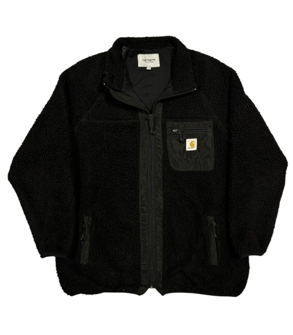 Carhartt Carhartt Wip Prentis Liner Black Jacket/Sherpa Fleece#20 Size US L / EU 52-54 / 3 - 2 Thumbnail
