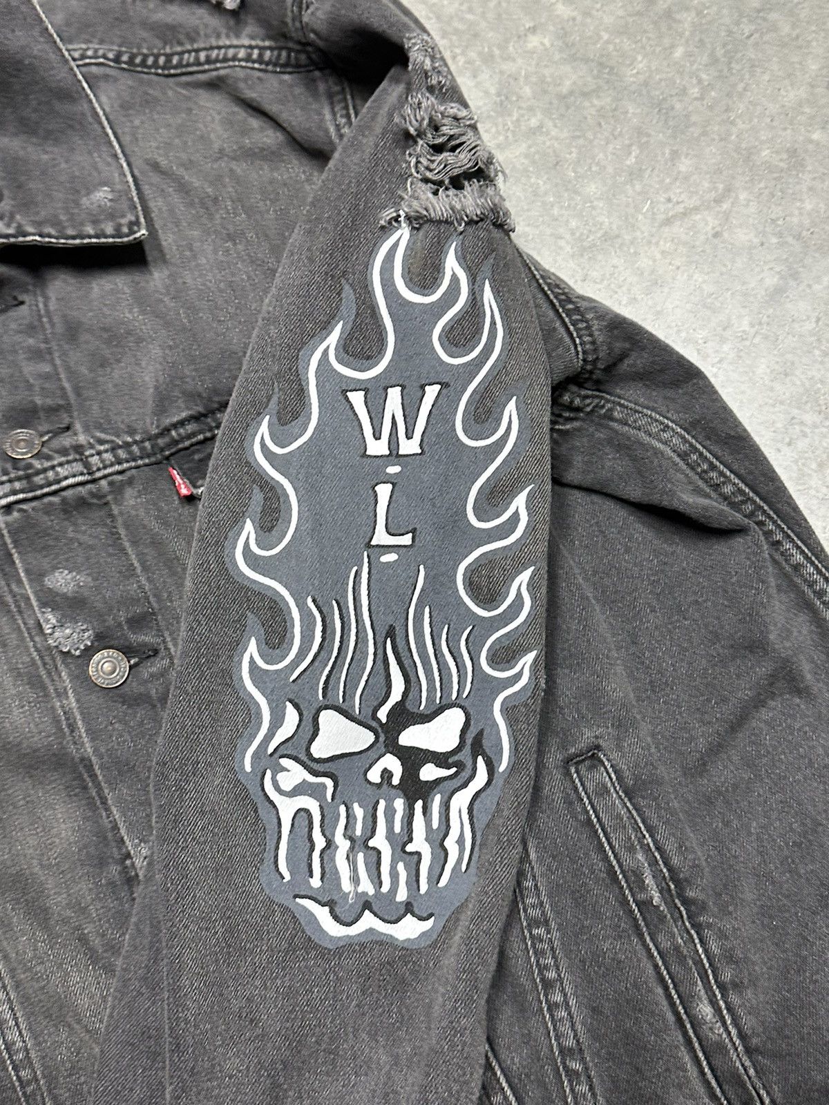 Levi's Rare Warren Lotas Levi’s denim jacket Size US XL / EU 56 / 4 - 3 Thumbnail