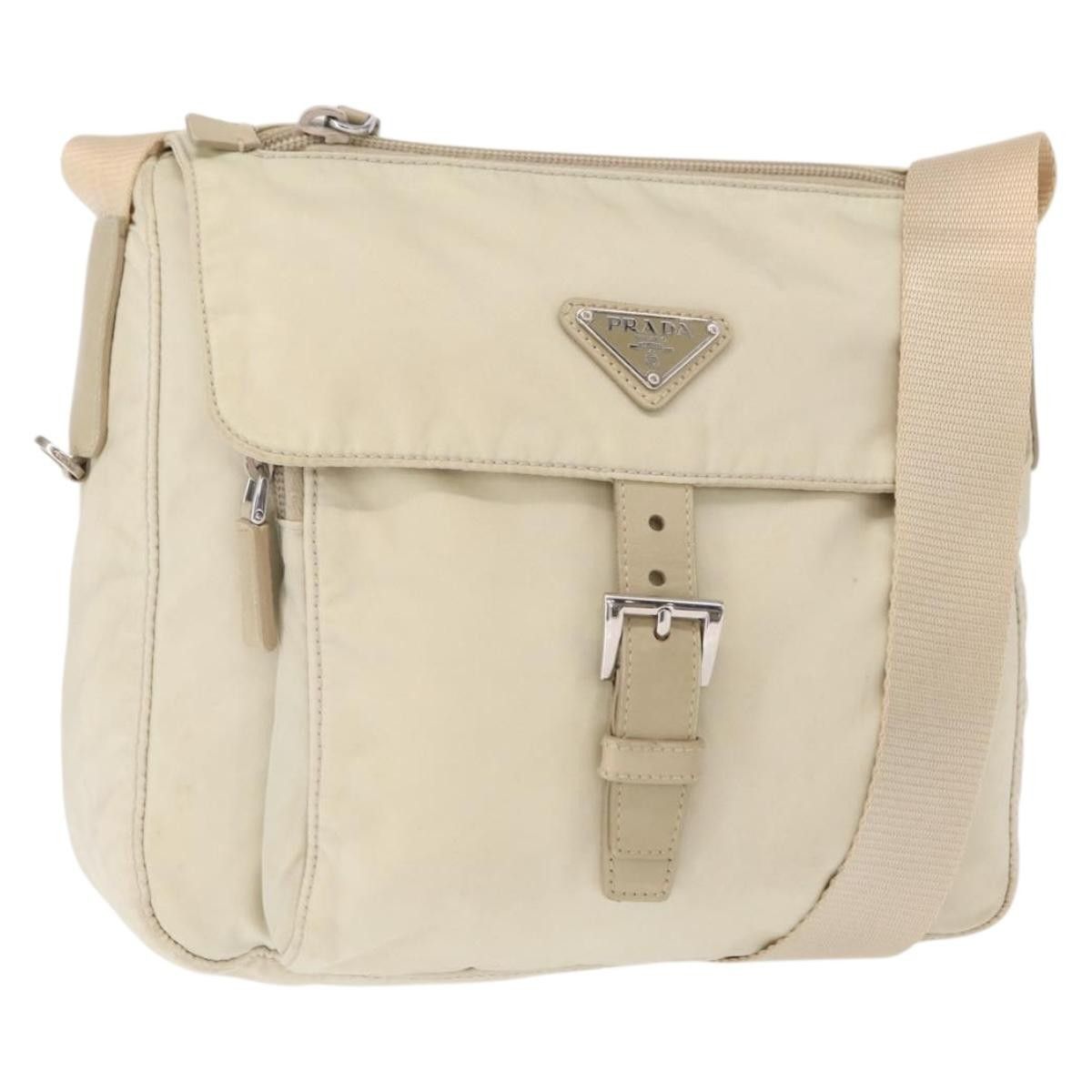 Prada Prada Buckle Messenger Bag Tessuto Size ONE SIZE - 1 Thumbnail