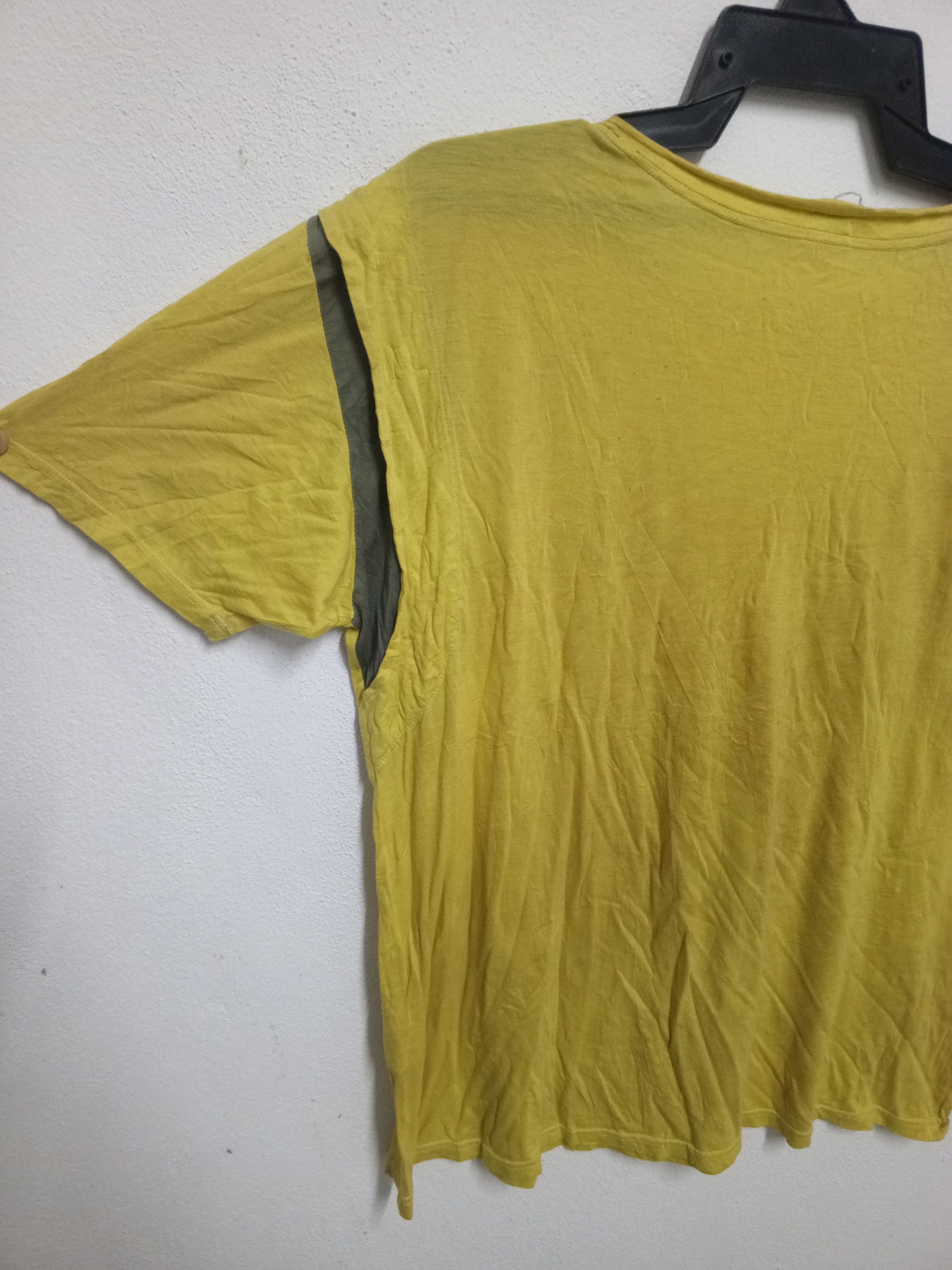 Massimo Osti Yellow c.p company by Massimo osti tshirt Size US L / EU 52-54 / 3 - 6 Thumbnail