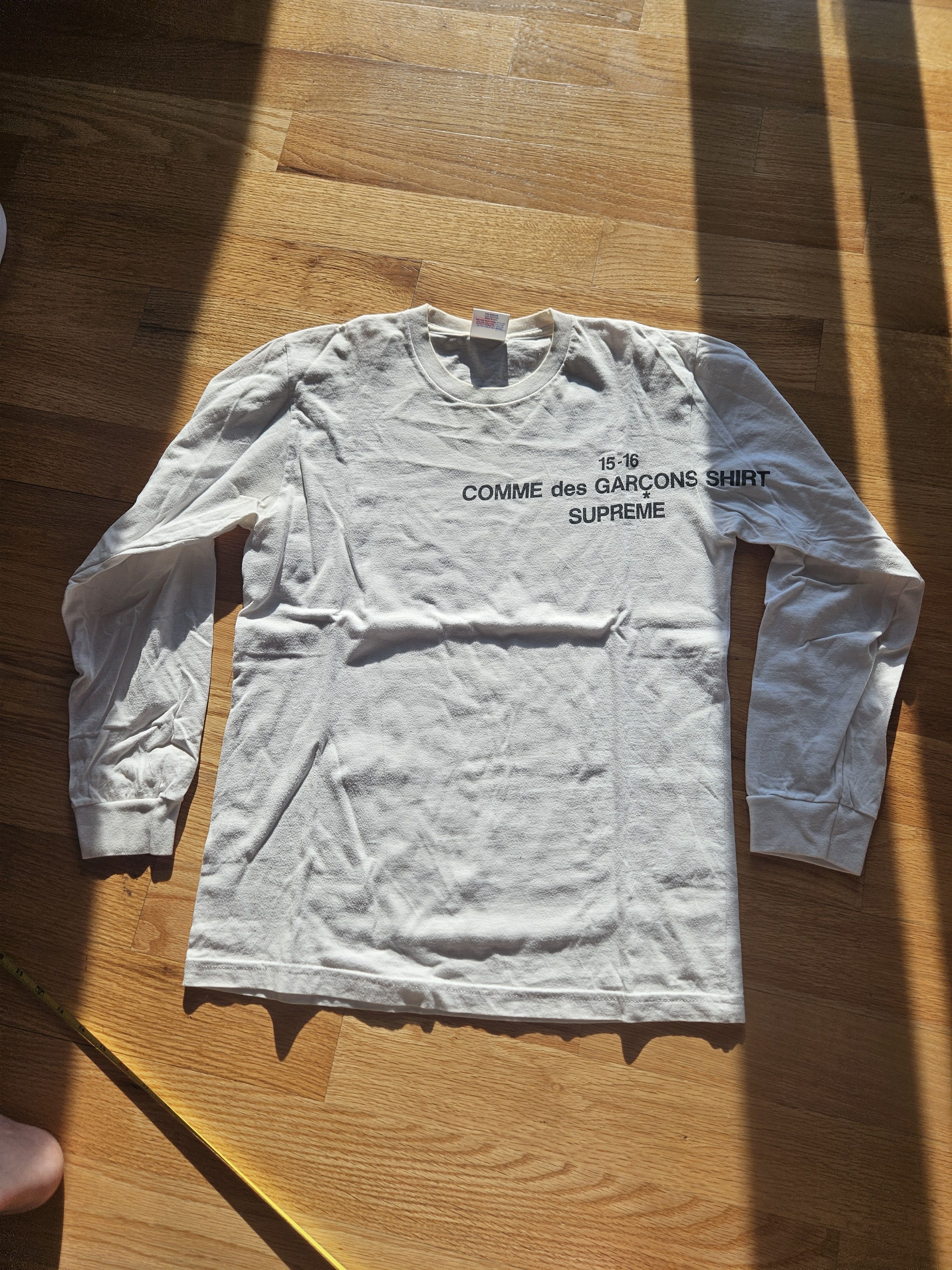 Supreme Supreme Box Logo L/S Long sleeve Tee White Size M | Grailed