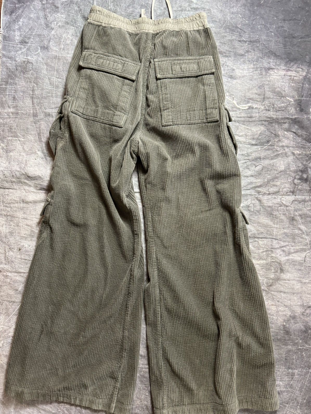 Rick Owens Rick Owens Drkshdw Corduroy Double Cargo Bela Pants Size US 32 / EU 48 - 2 Thumbnail