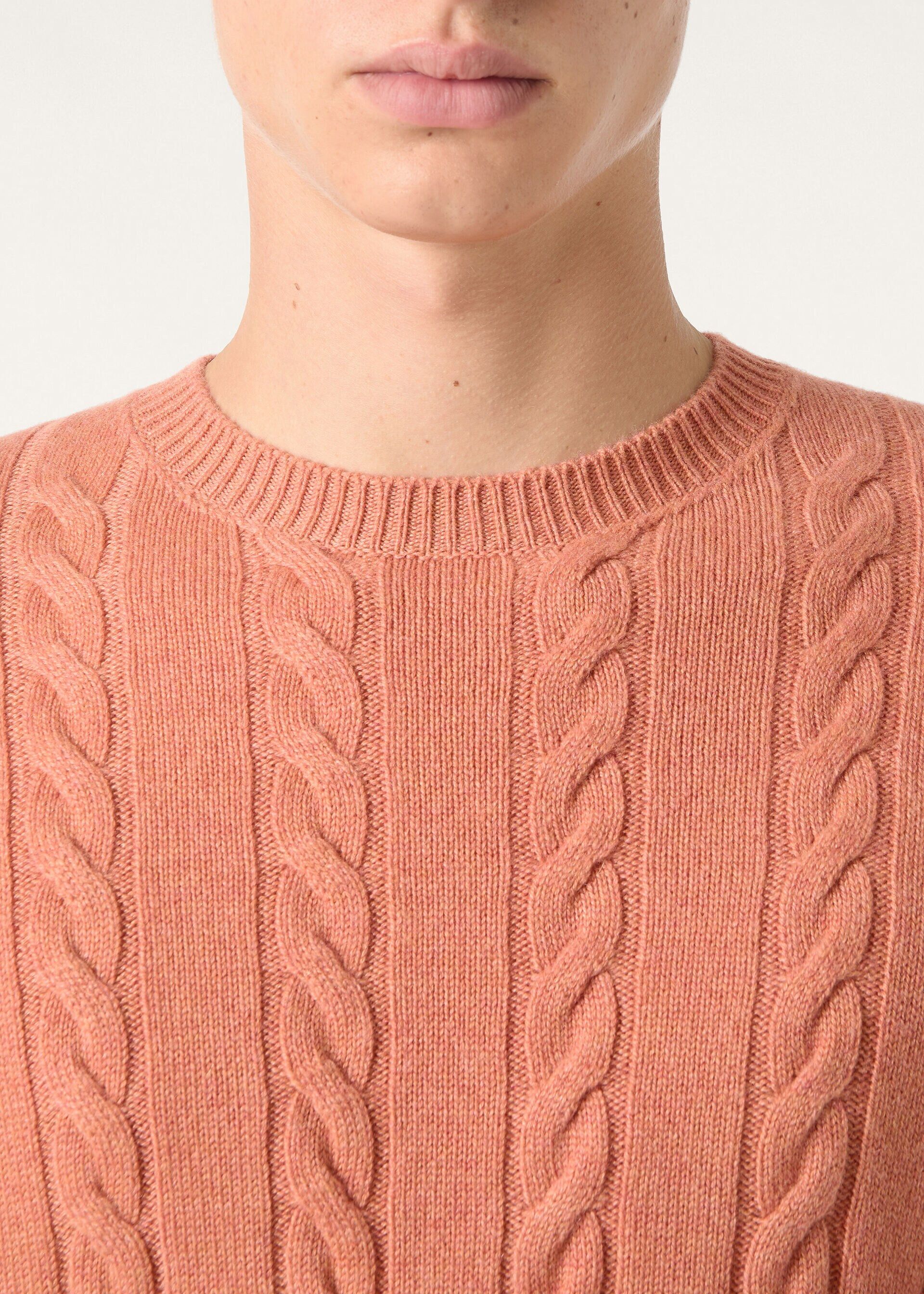 Loro Piana os11x0226 FAQ4517 Cedar Crewneck Sweater Autumn Sunset Mel Size US M / EU 48-50 / 2 - 3 Thumbnail