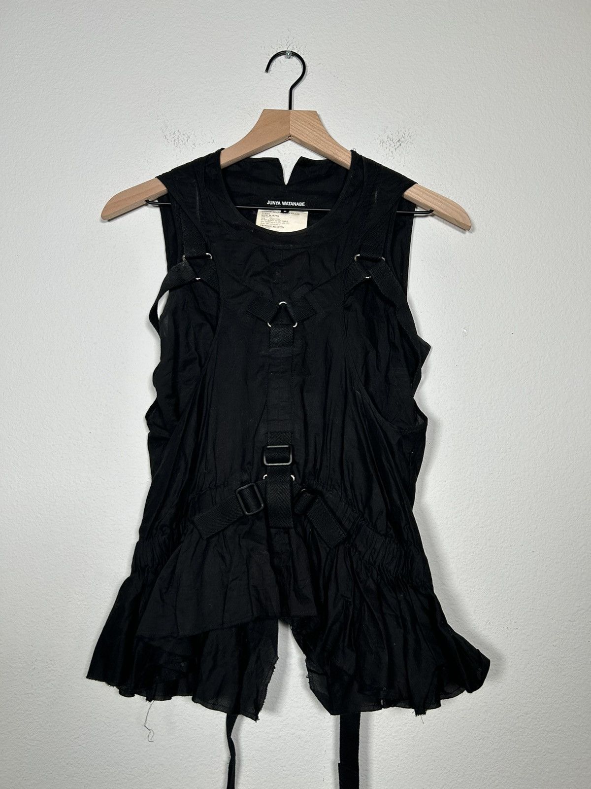 Junya Watanabe SS03 Parachute Bondage Double Layered Blouse Size S / US 4 / IT 40 - 1 Thumbnail
