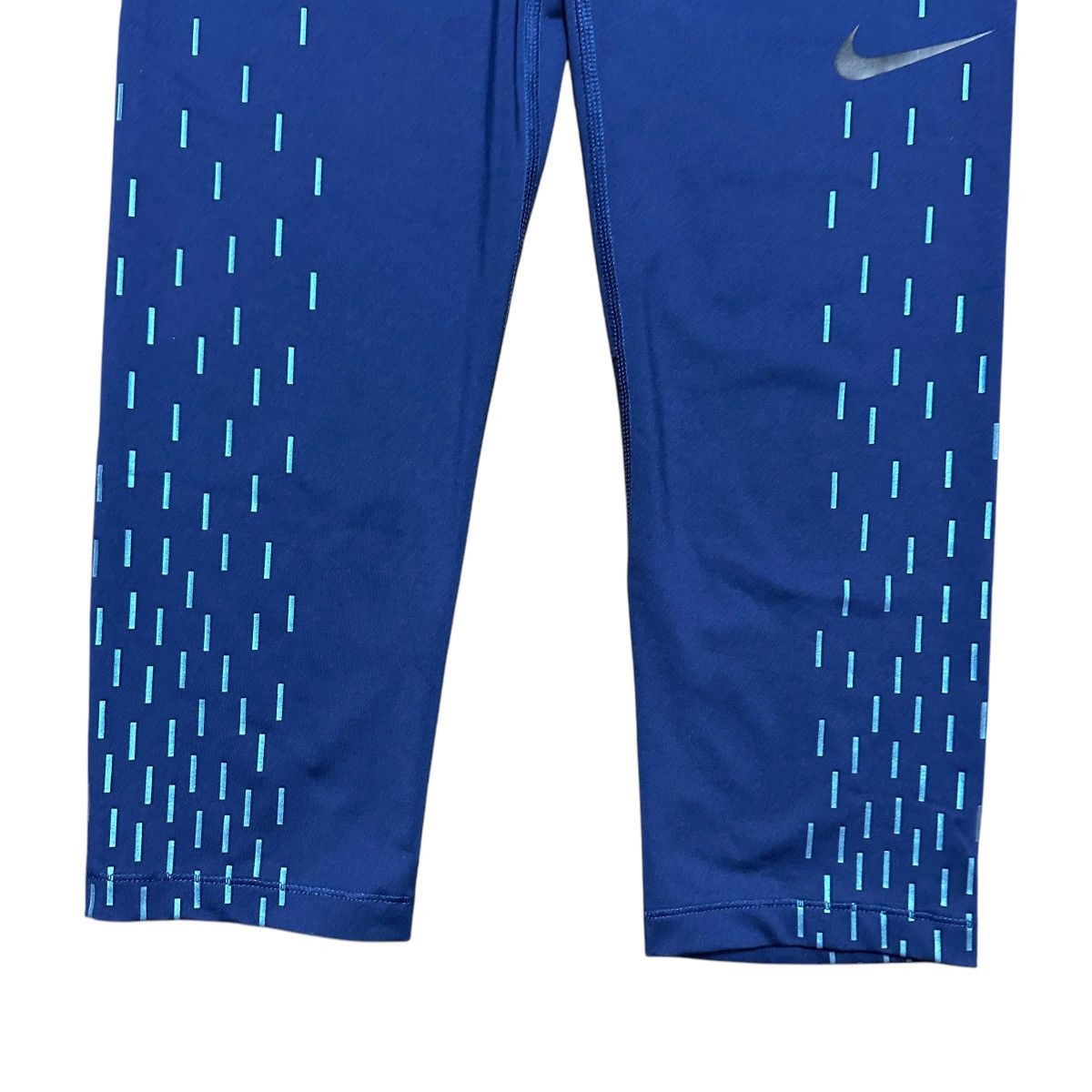 Nike Women’s Y2K Nike Pro Capri Blue Leggings Size 30" / US 8 / IT 44 - 2 Thumbnail