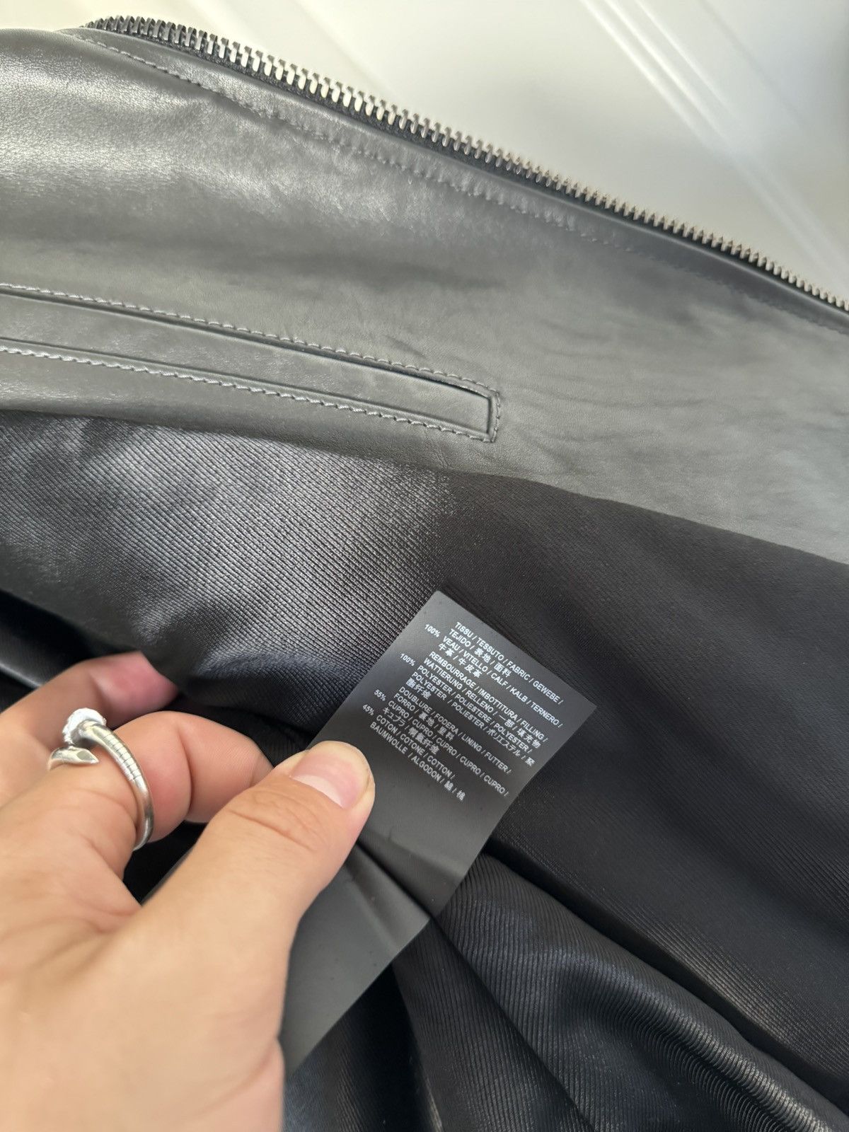 Saint Laurent Paris Saint Laurent Paris L17 Leather Jacket Size US M / EU 48-50 / 2 - 8 Thumbnail