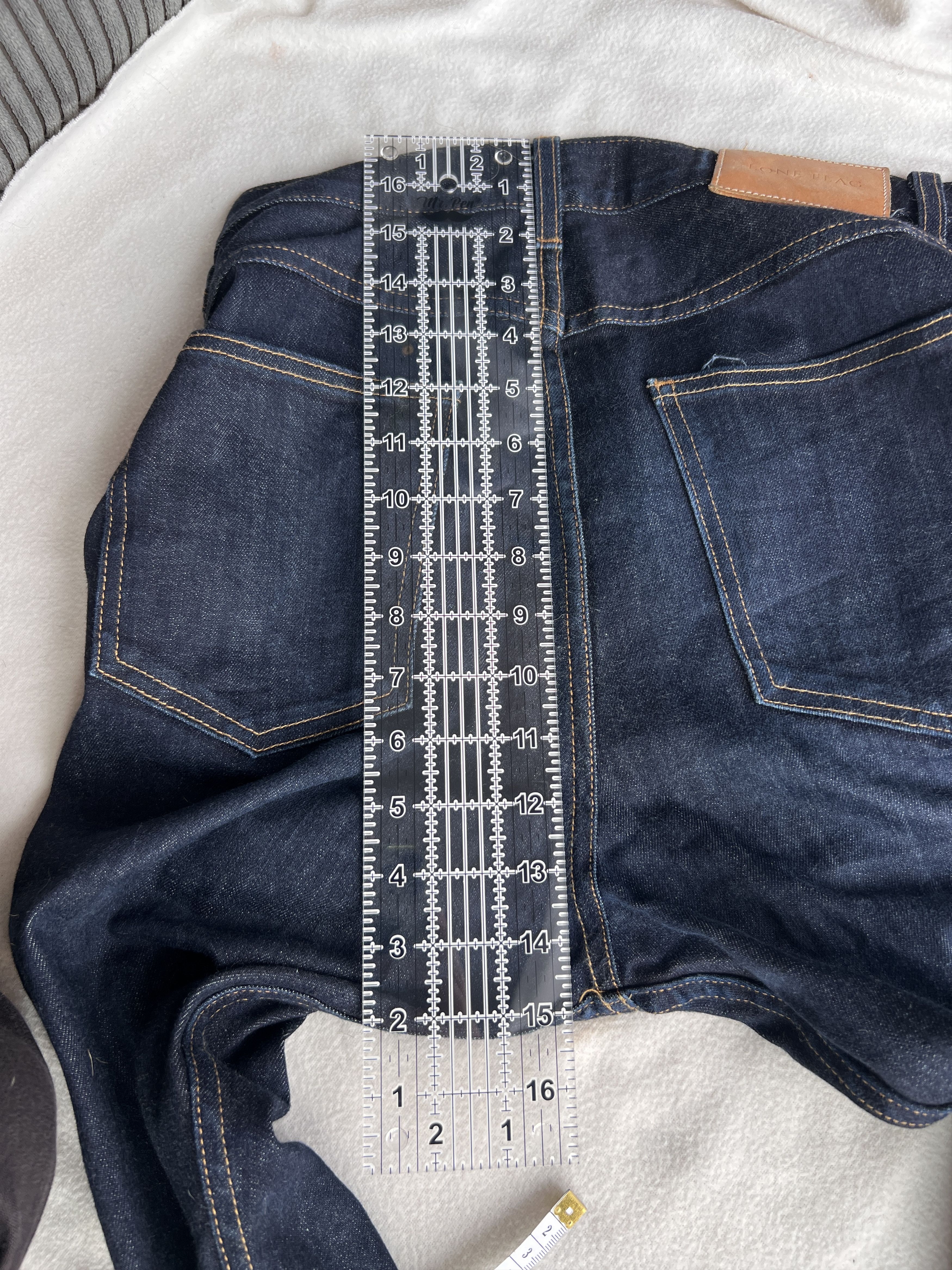 Lone Flag Lone Flag - Slim Taper Size 30 Raw Denim Size US 30 / EU 46 - 7 Thumbnail