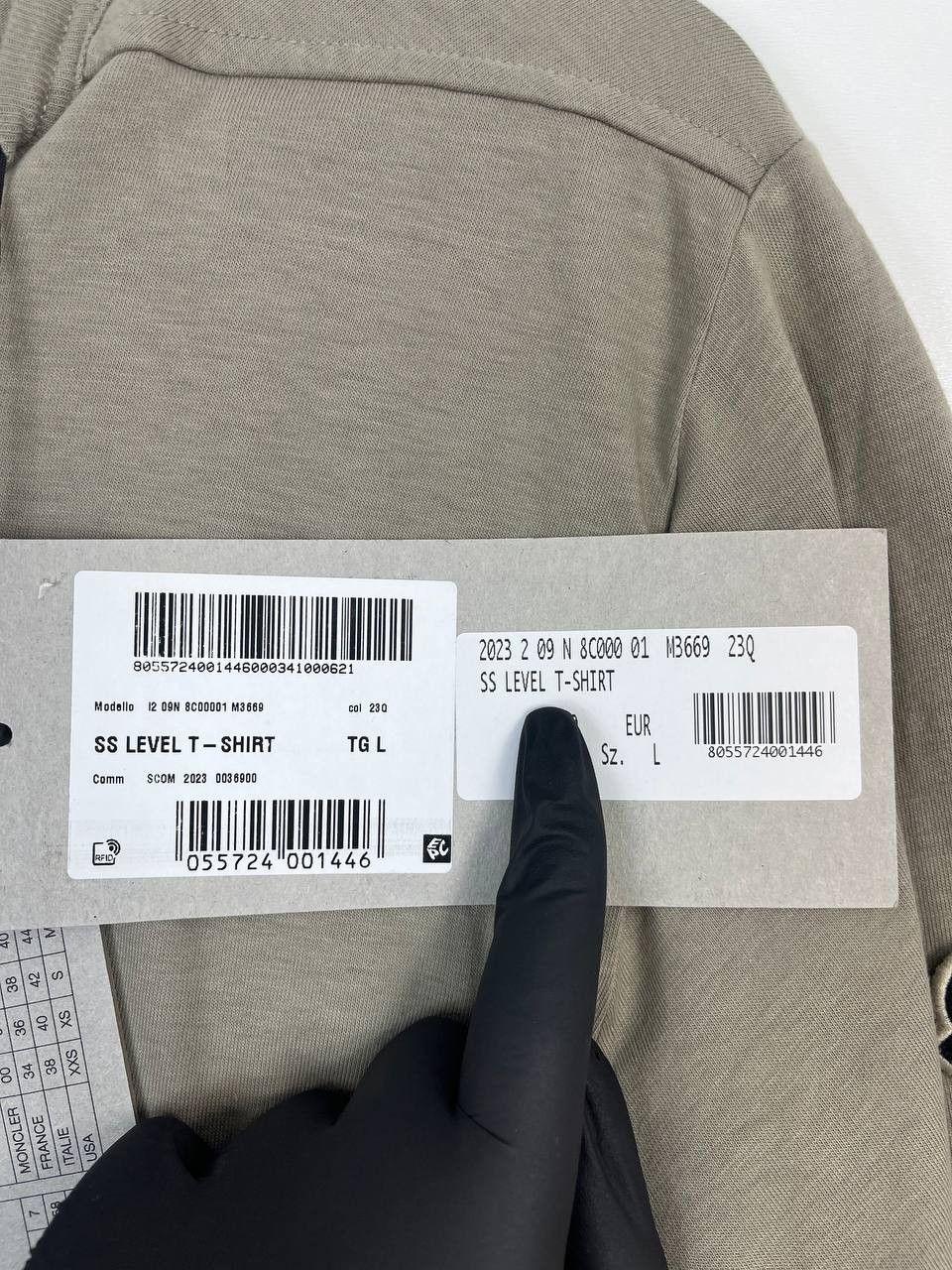 Moncler Moncler x Rick Owens SS Level T Shirt Logo Tee Italy NWT L Size US L / EU 52-54 / 3 - 10 Thumbnail