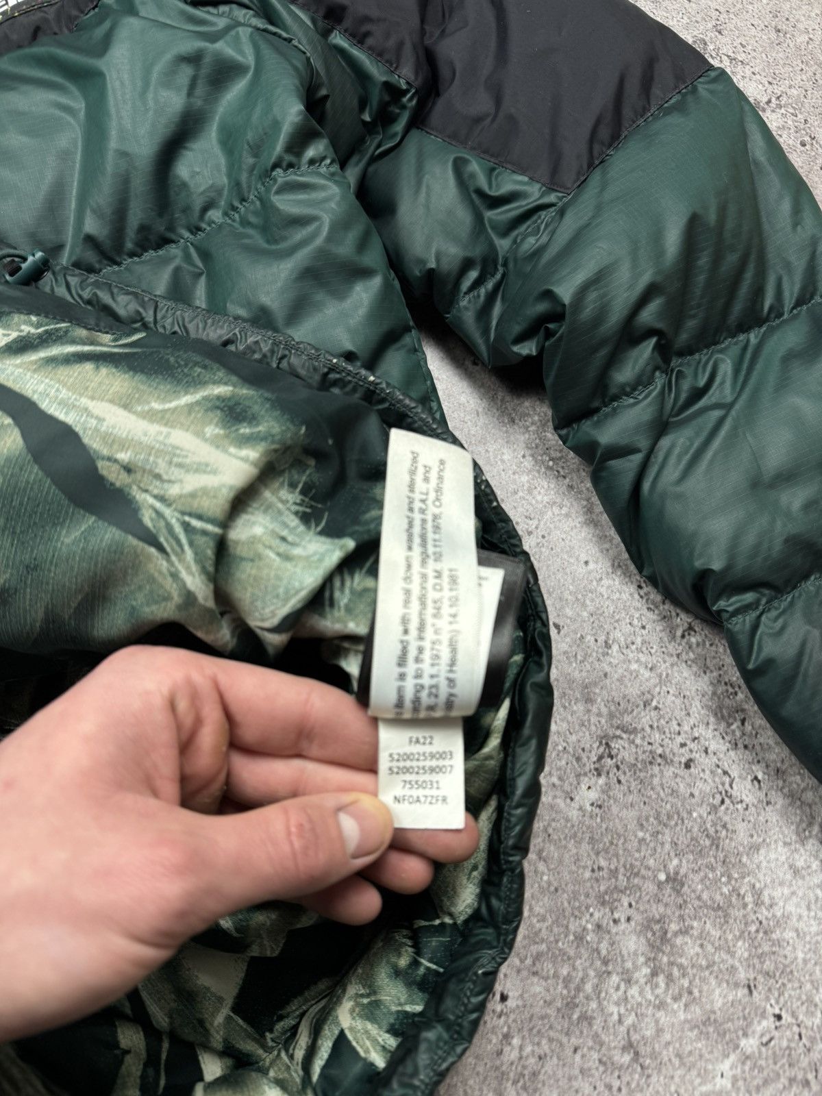 The North Face VINTAGE THE NORTH FACE 700 PUFFER JACKET Y2K GREEN/BLACK Size US S / EU 44-46 / 1 - 14 Thumbnail